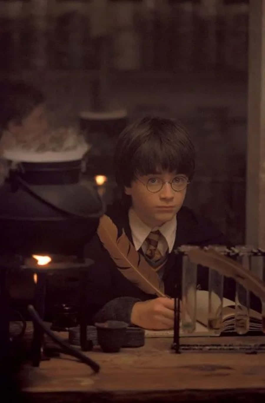 Harry Potter și Piatra Filozofală - O Estetică Magică Fundal