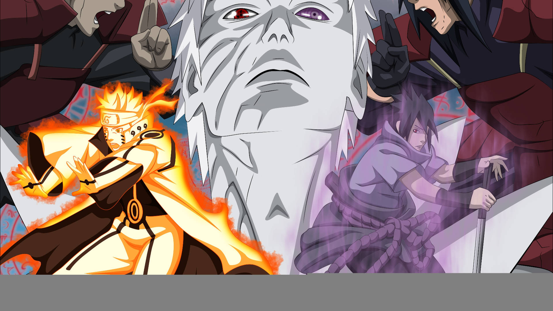 Hashirama Senju Cinci Personaje Fundal