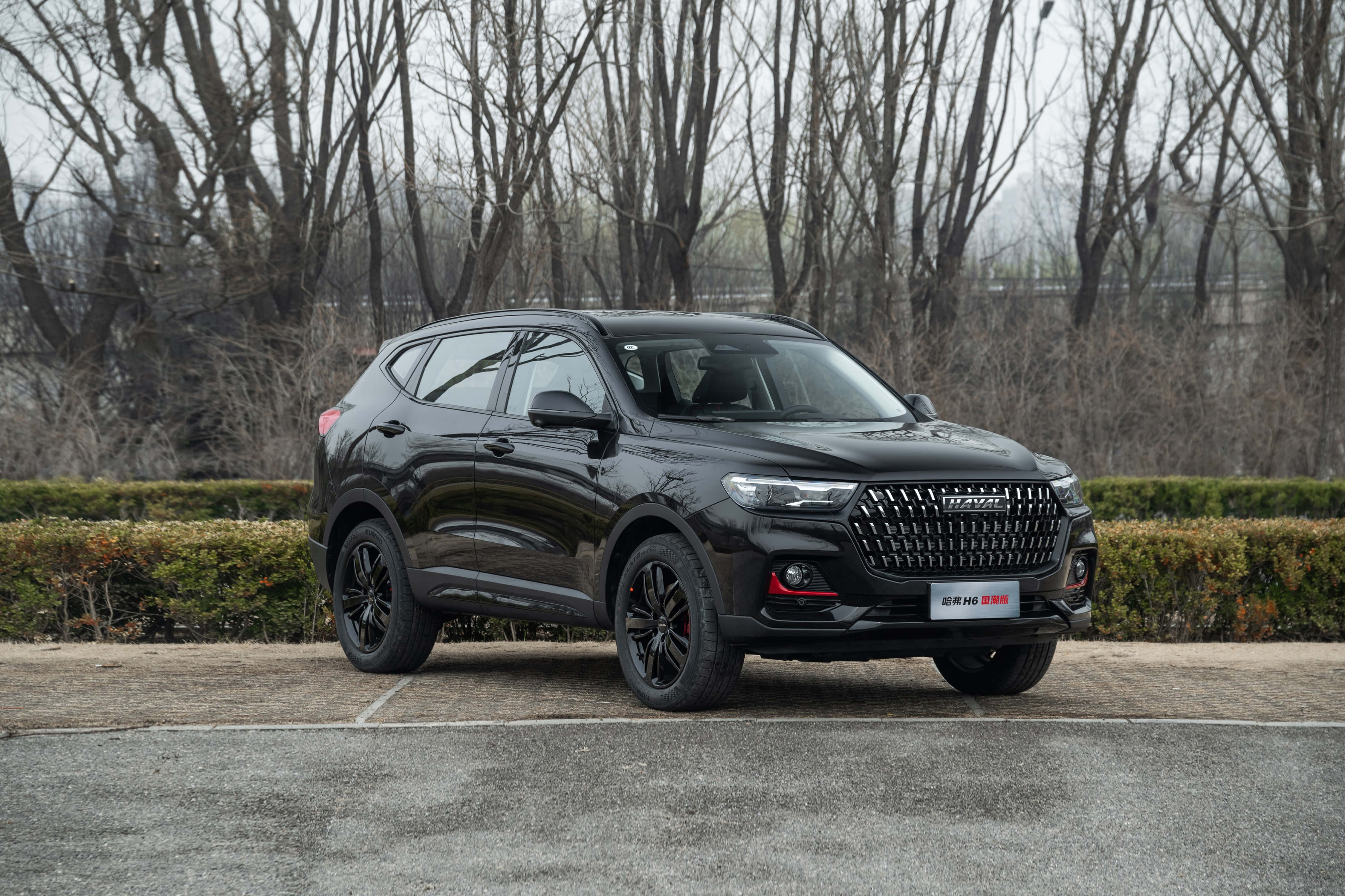 Haval's Stylish SUV Cruising down the Road Fundal