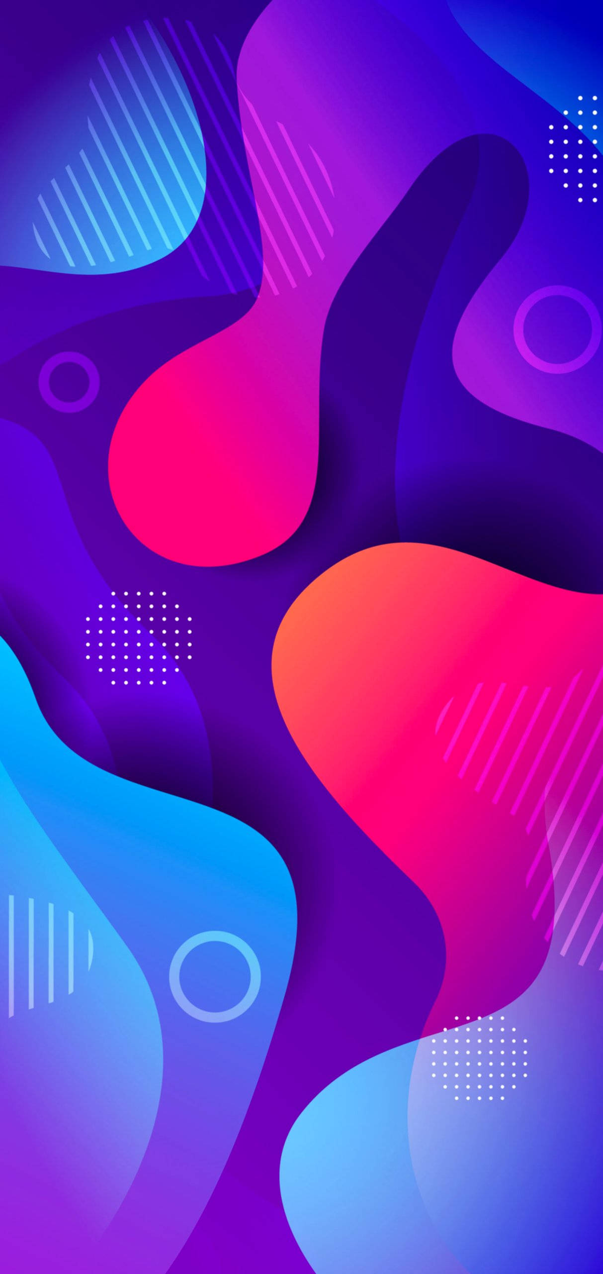HD Abstract Proaspăt pentru iPhone Fundal