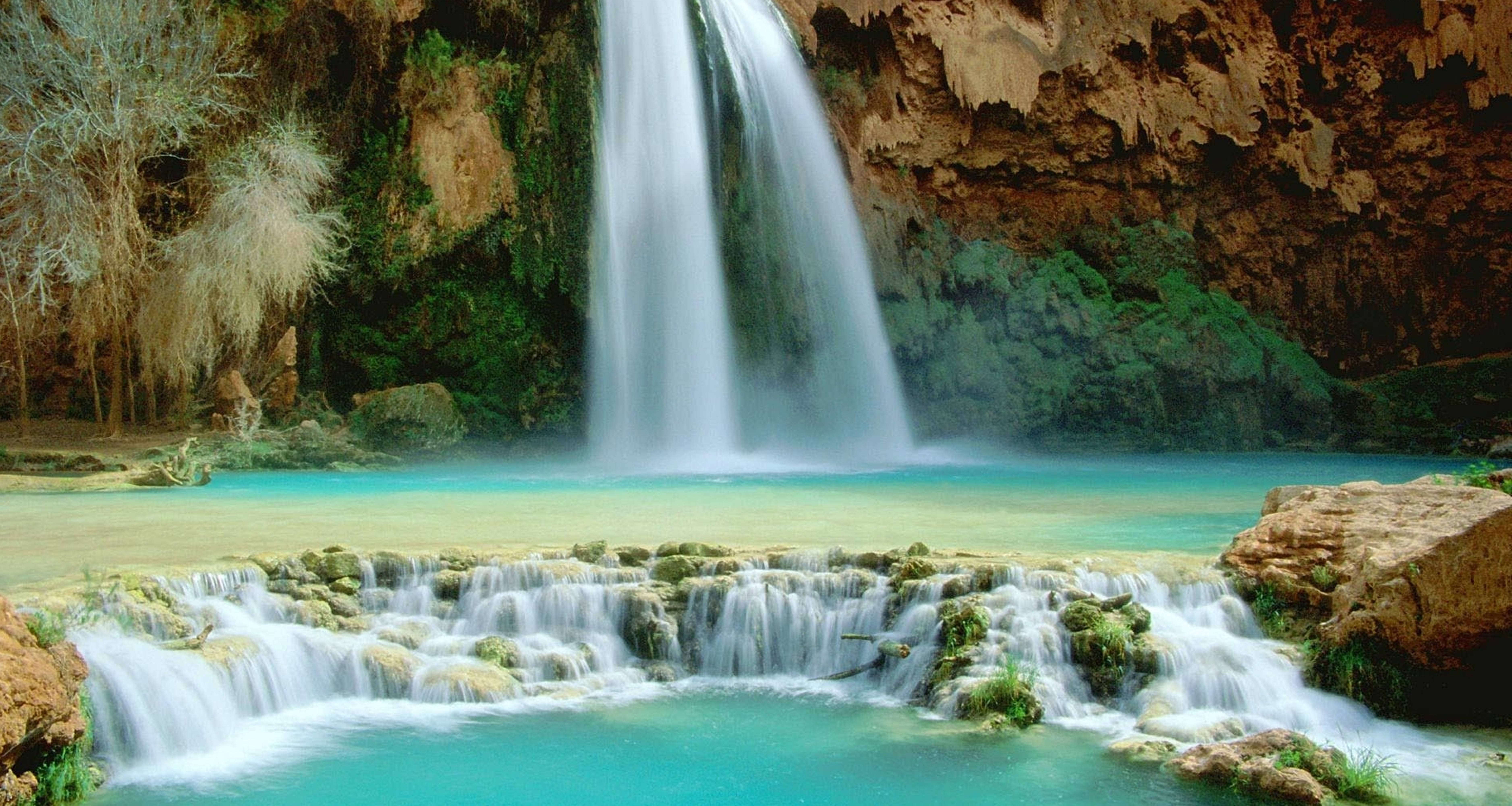 HD Cascada Havasu Falls Arizona SUA Fundal