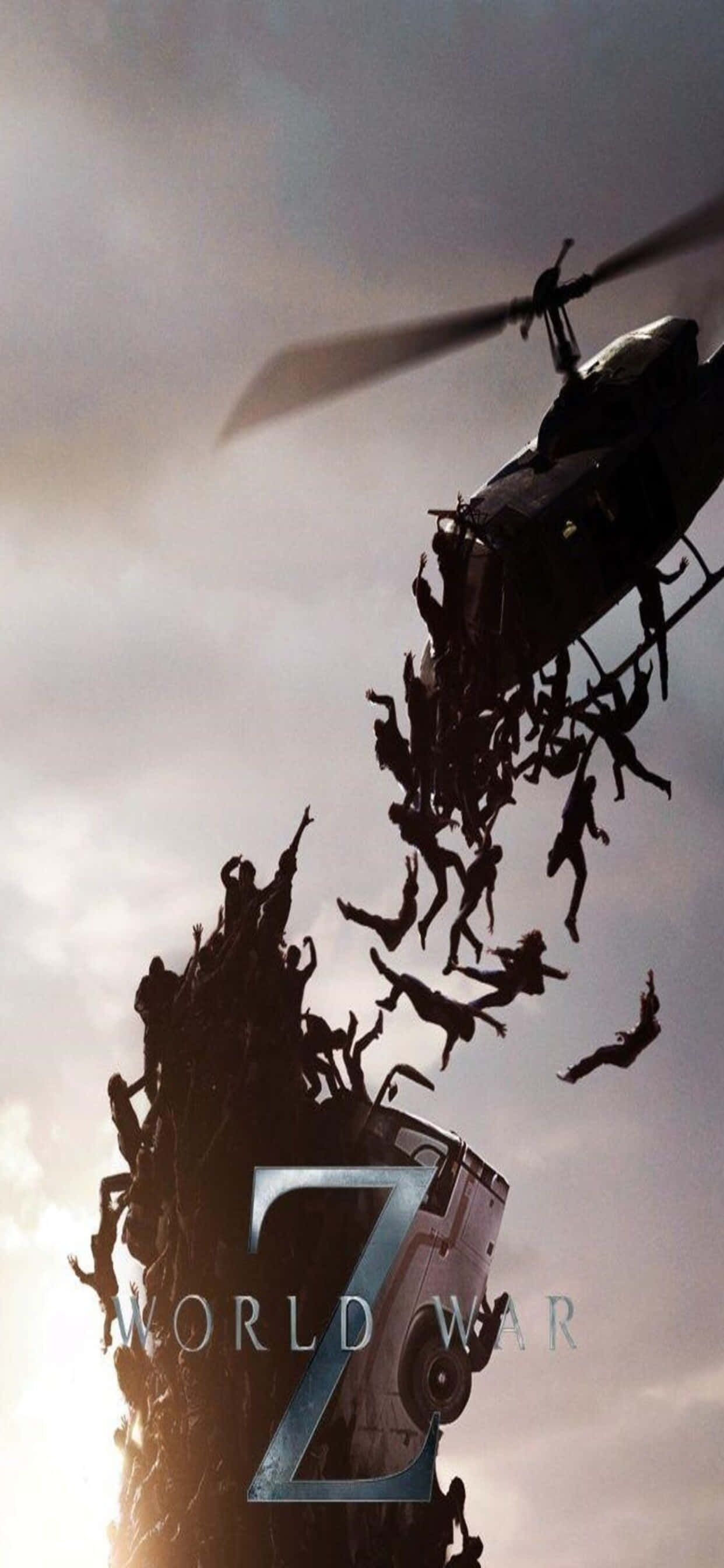 Helicopter Derrulat Fundal iPhone XS Max World War Z Fundal