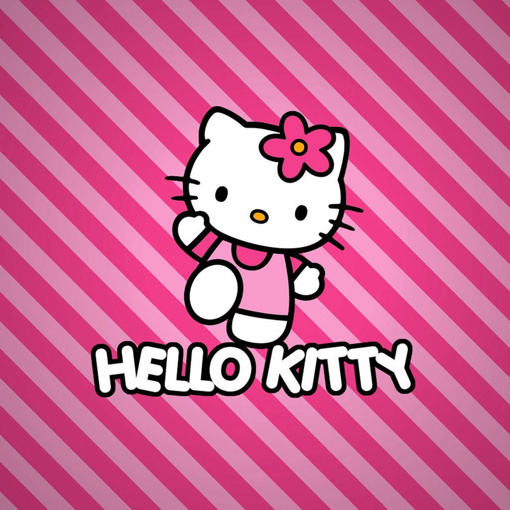Hello Kitty drăguță pentru iPad Fundal