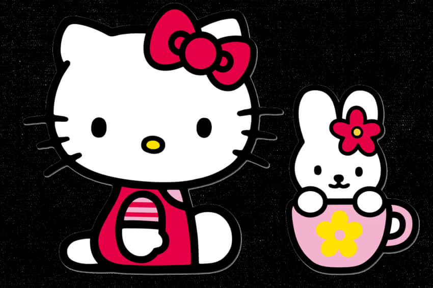 Hello Kitty și prietenii Fundal