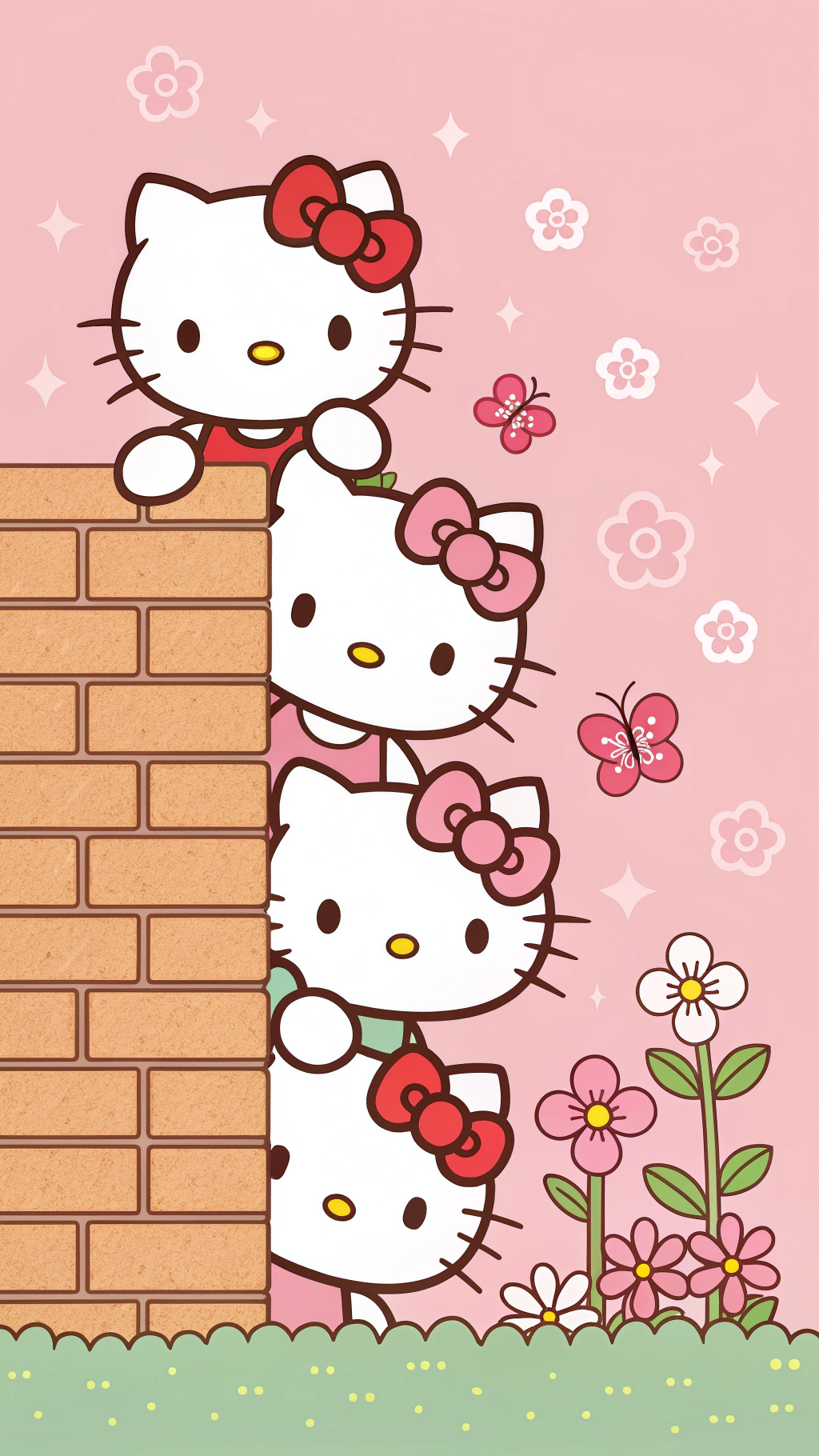 Hello Kitty-uri în spatele zidului, dezvăluire ȘOCANTĂ Fundal