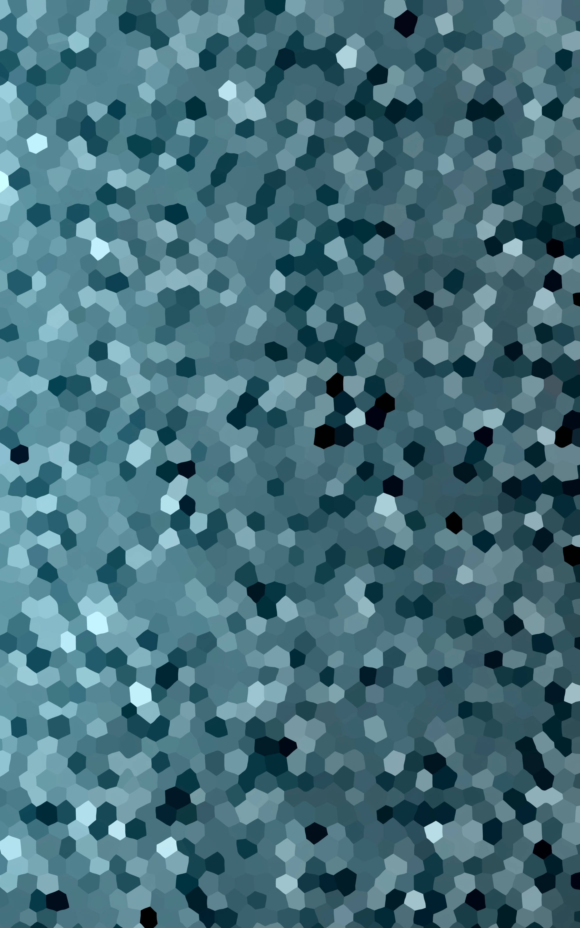 Hexagon Pixelat Gradient Albastru Fundal