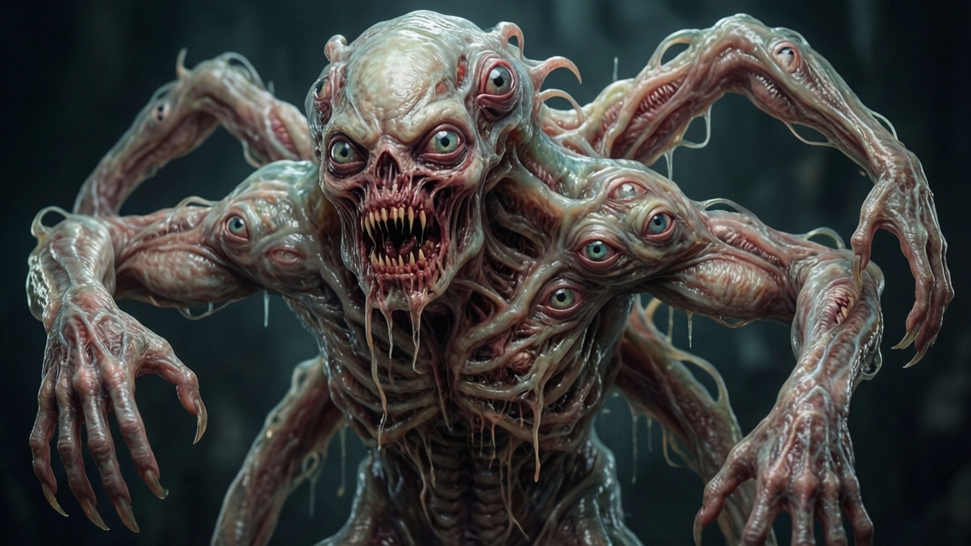 Hibrid Alien-Necromorf Fundal
