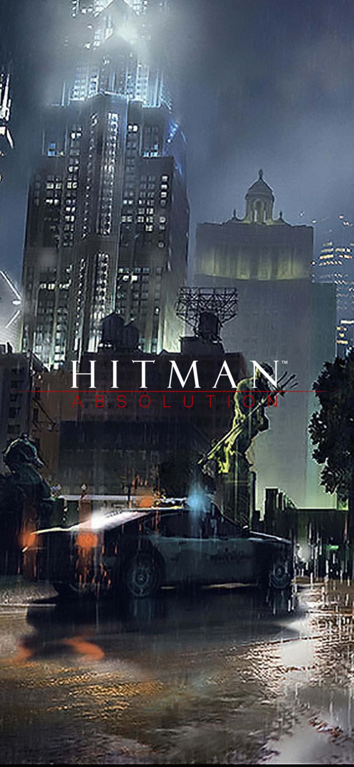 Hitman Absolution: Jocul Thriller Cu Aspectul Î curajos iPhone X Fundal