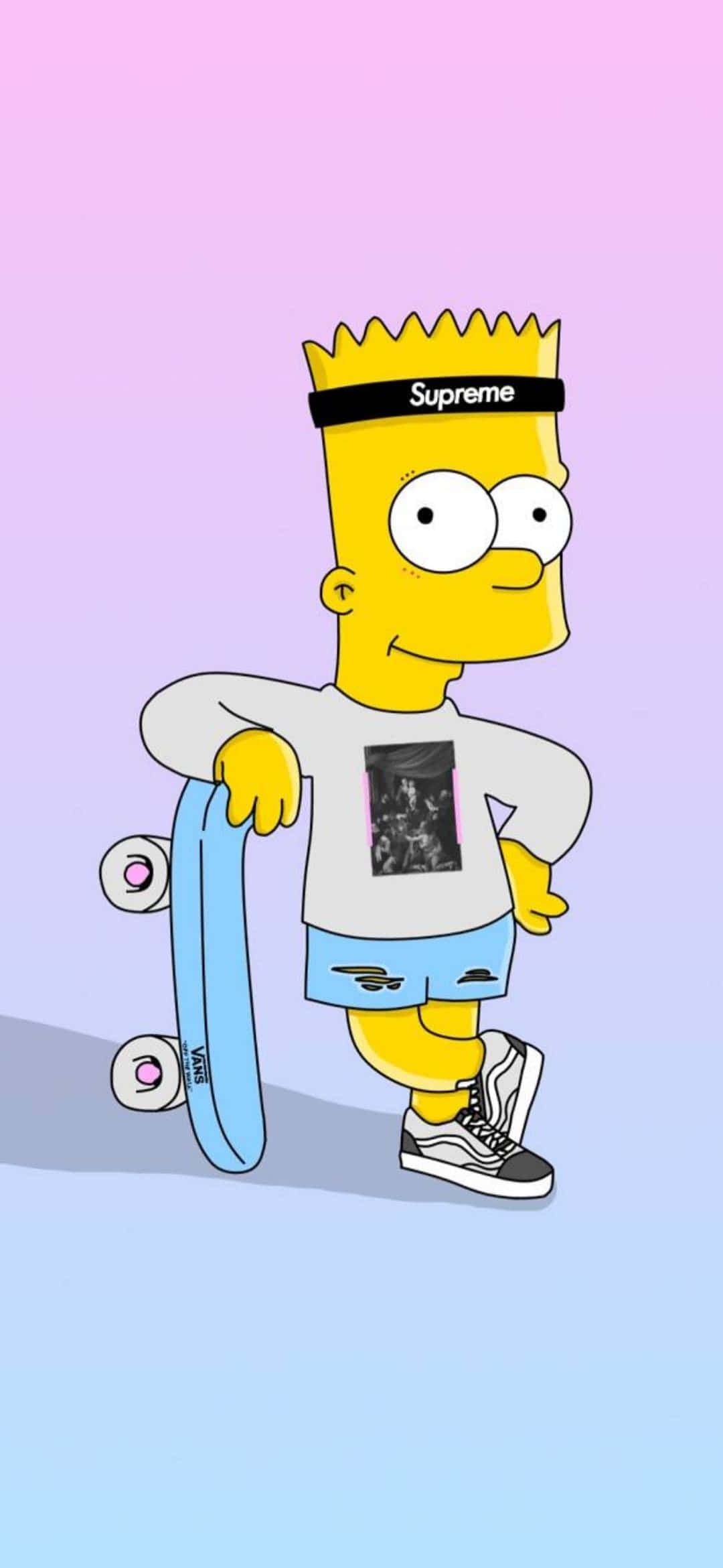 Homer Simpson plin de glazură de gogoașă Fundal
