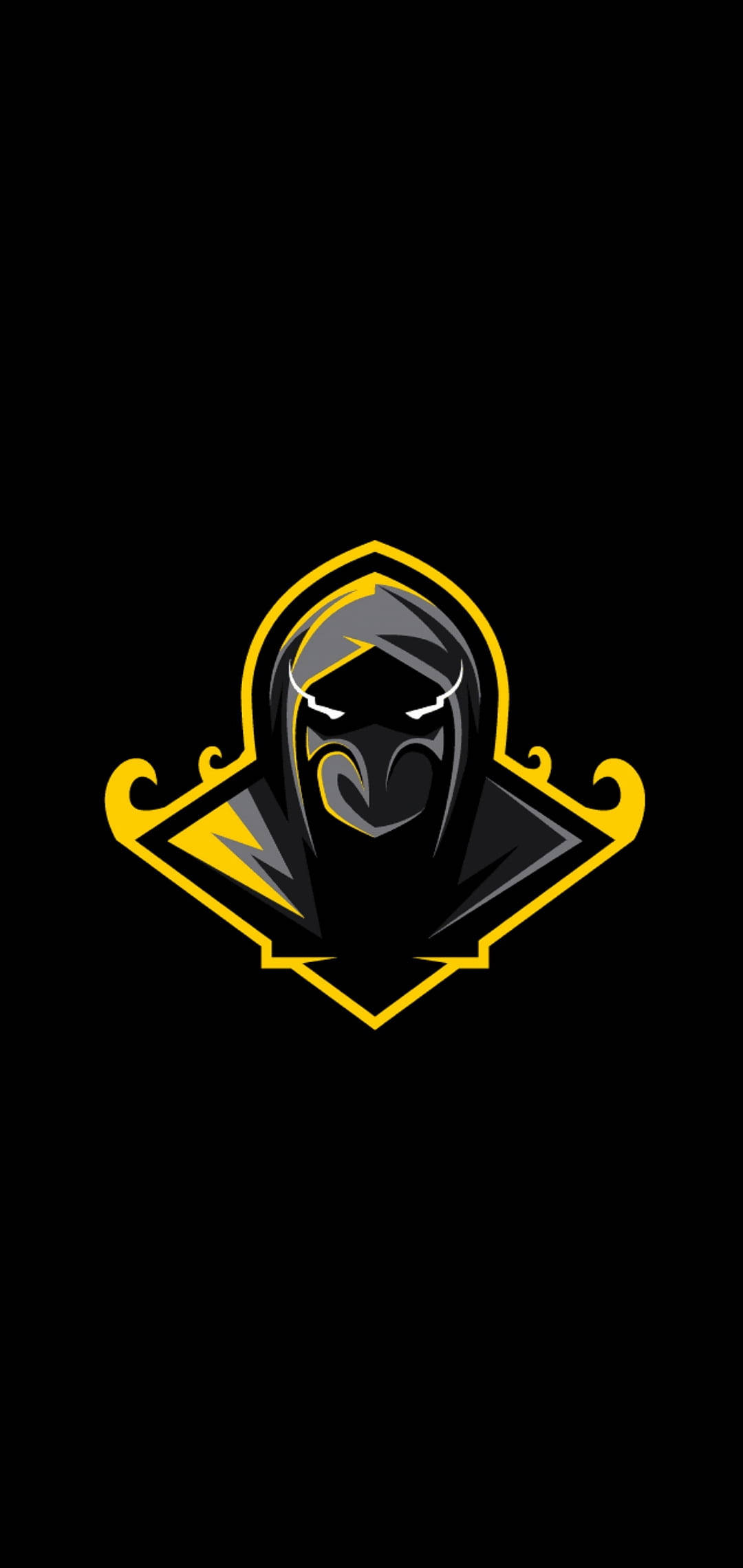 Hooded Bull Gaming Logo HD Fundal
