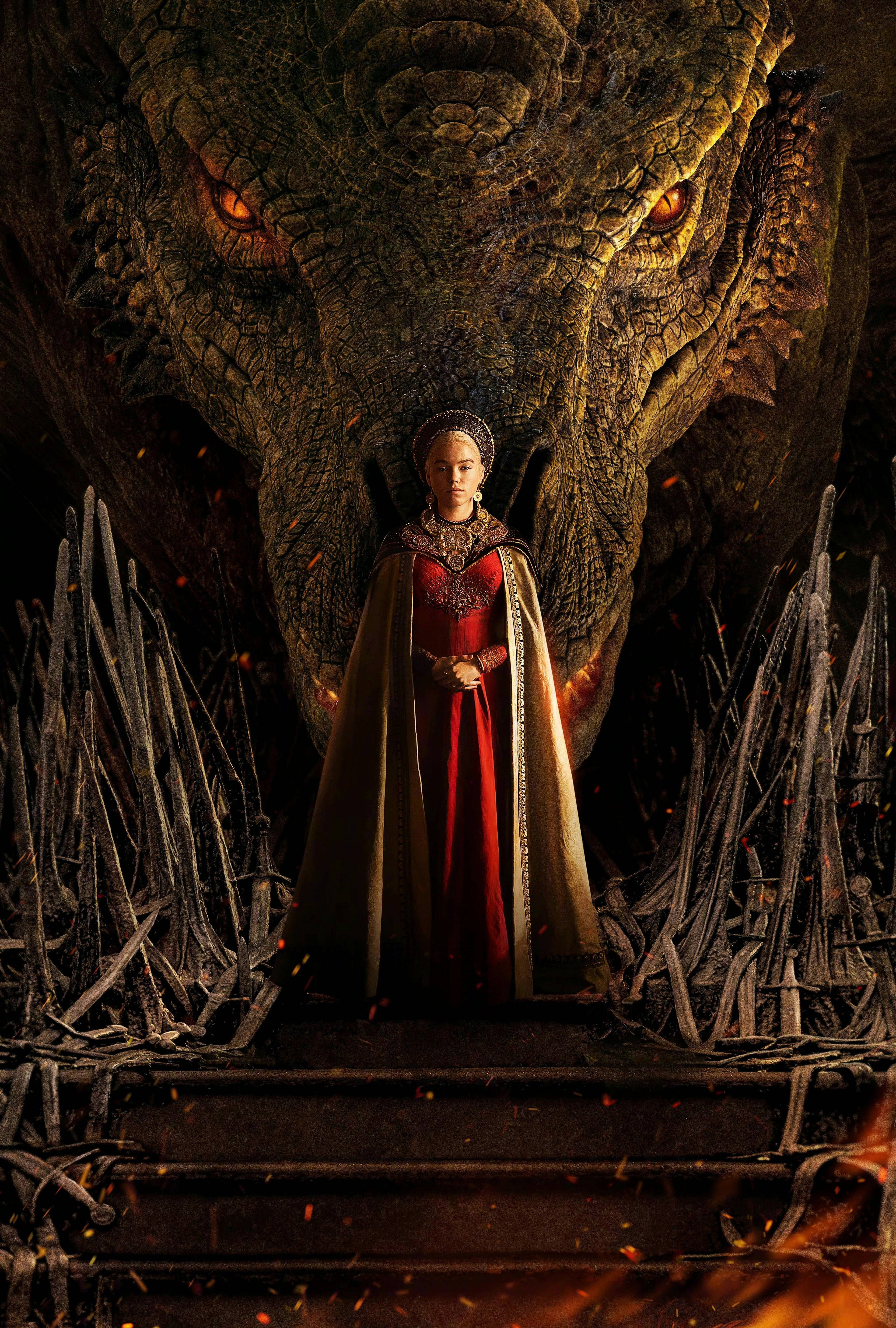 House Of The Dragon pentru ecrane iPhone Fundal