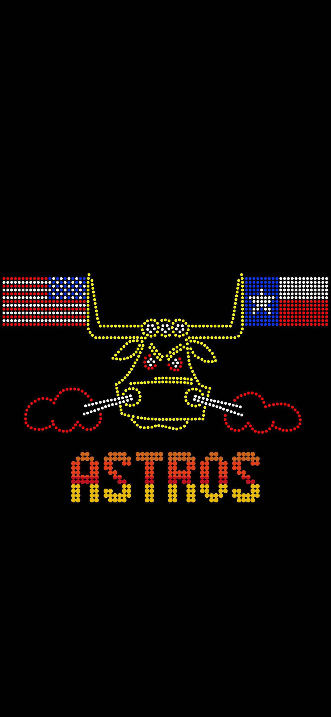 Houston Astros Taur Stilizat Texas Fundal