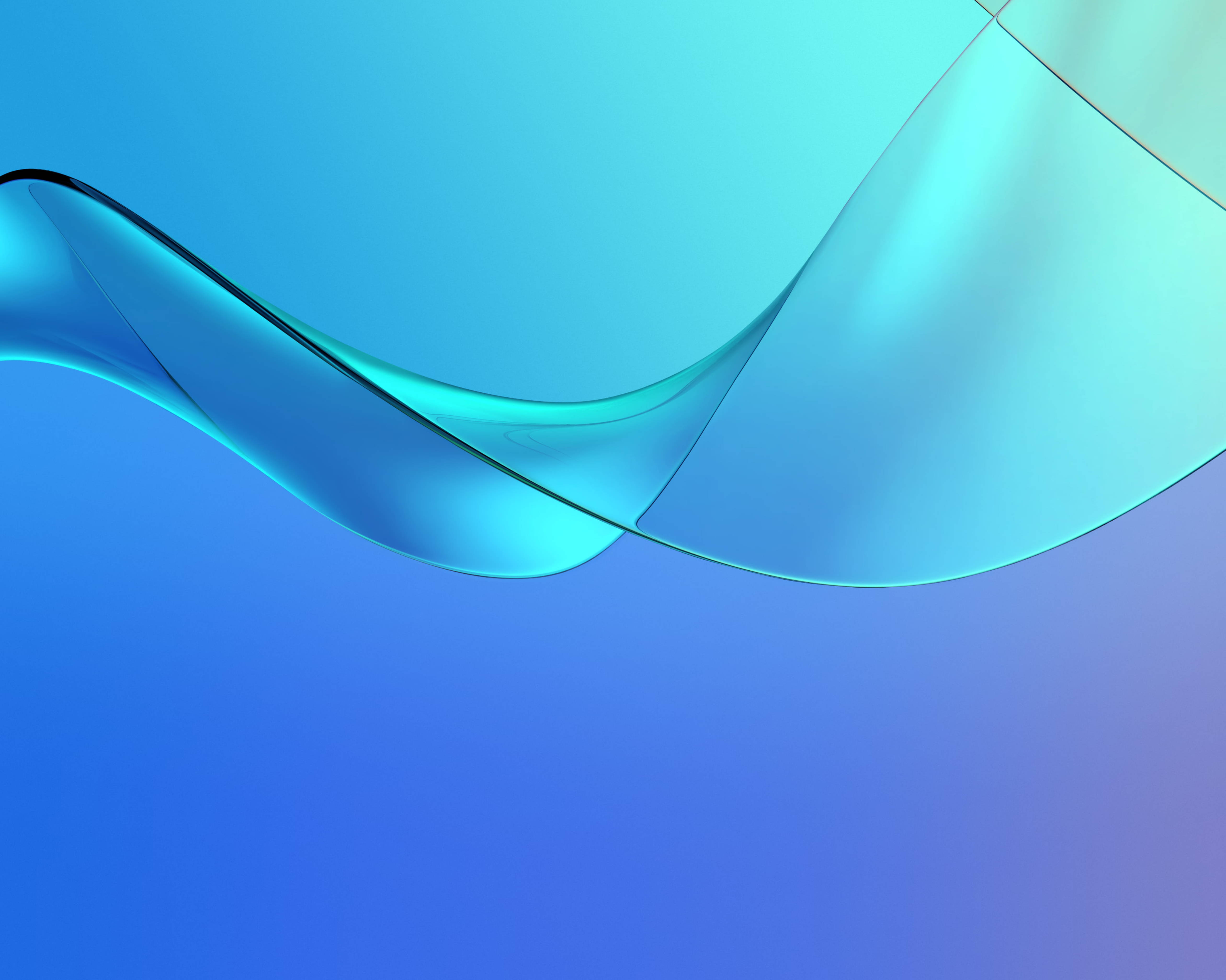 Huawei MediaPad M5 Blue Curves Fundal
