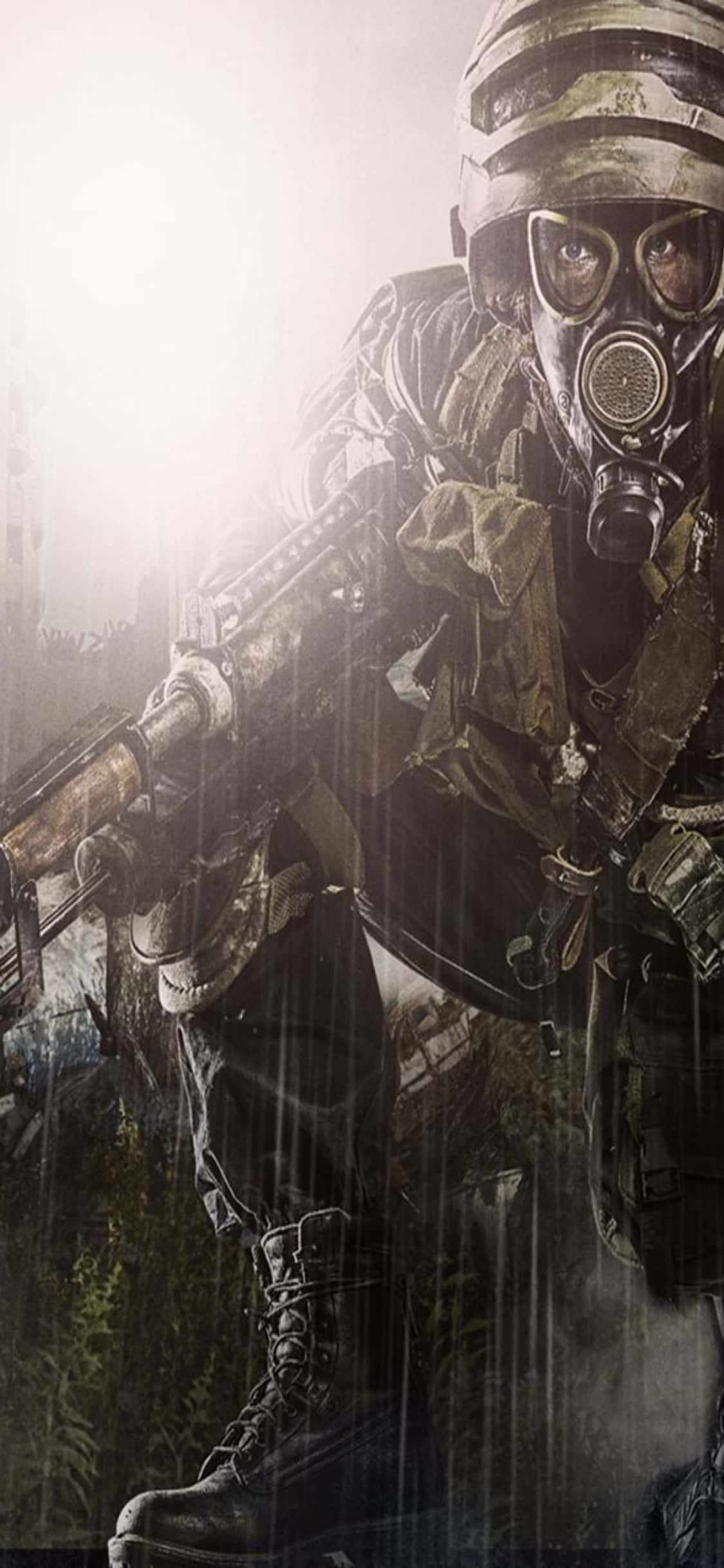 Hunting On Rainy Day iPhone X Metro Last Light Background Fundal