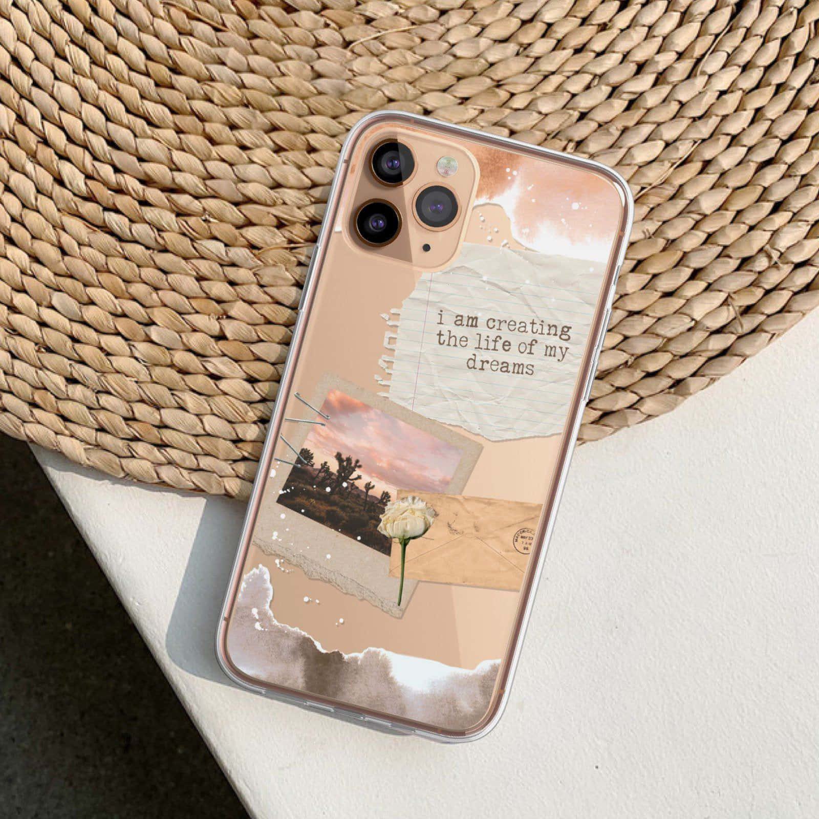 Husă Telefon cu Design Geometric Unic Fundal