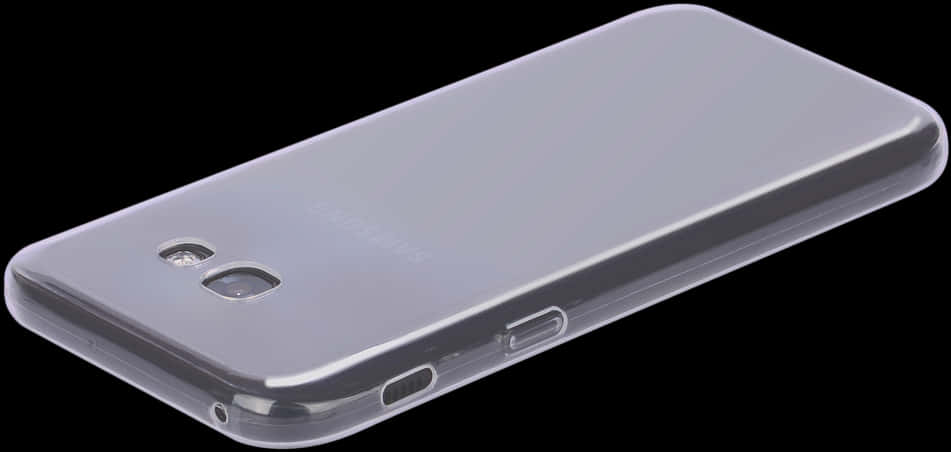 Husă Transparentă pentru Smartphone Izolată Fundal