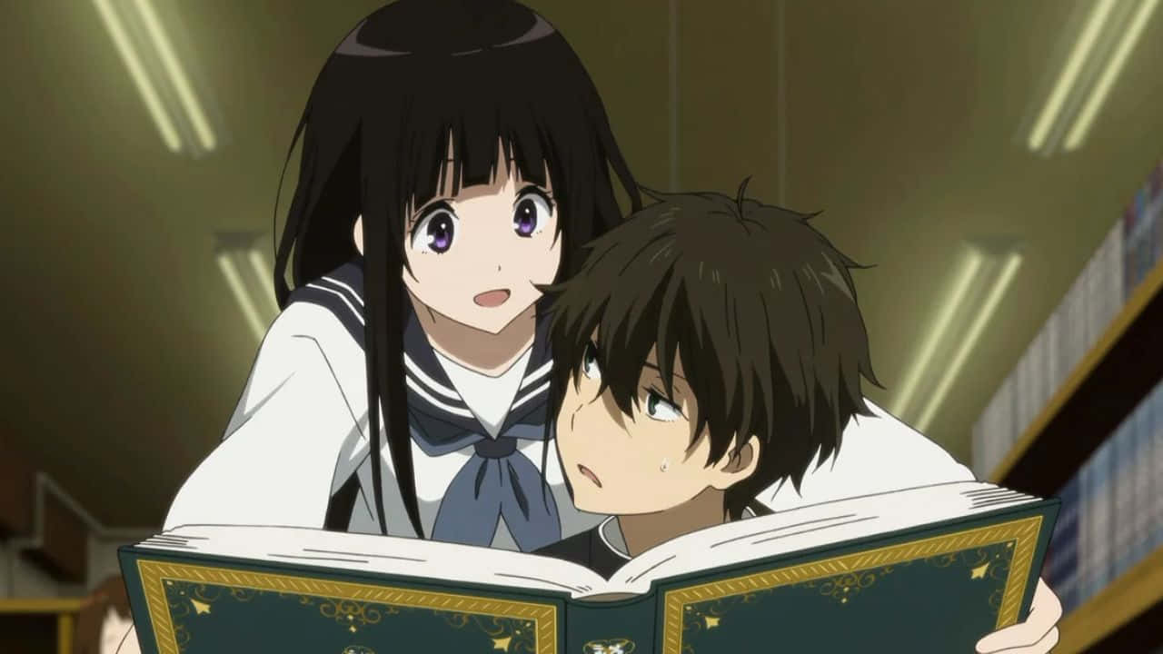 Hyouka imagine de profil anime pereche Fundal