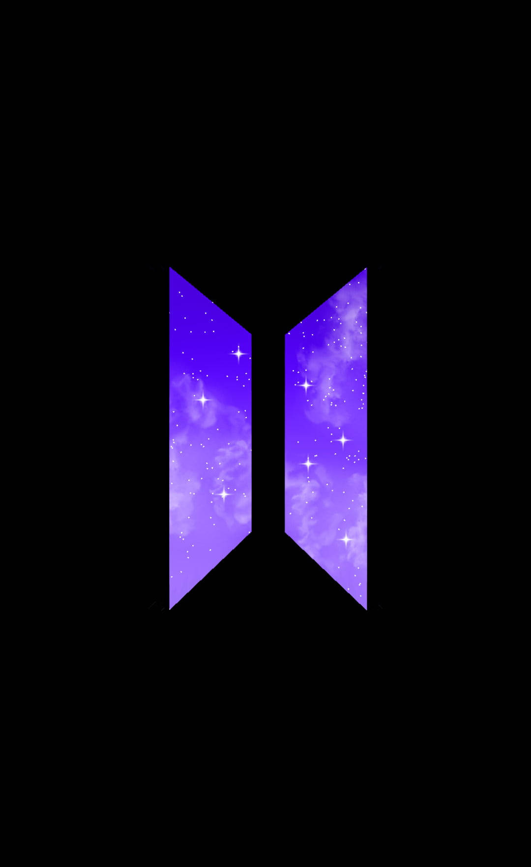 I Purple You cu Logo BTS Fundal