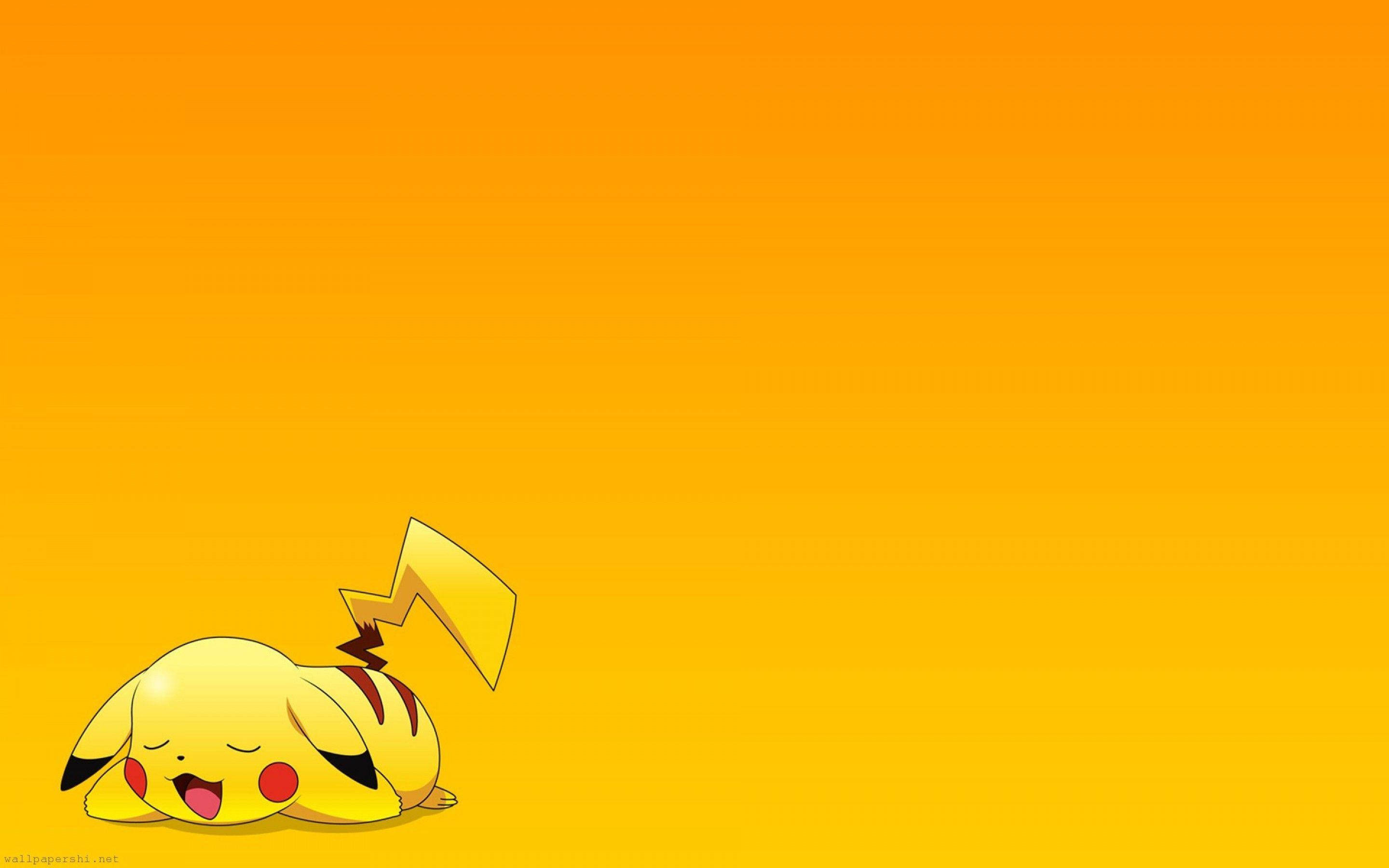 Ia o pauză, Pikachu Fundal