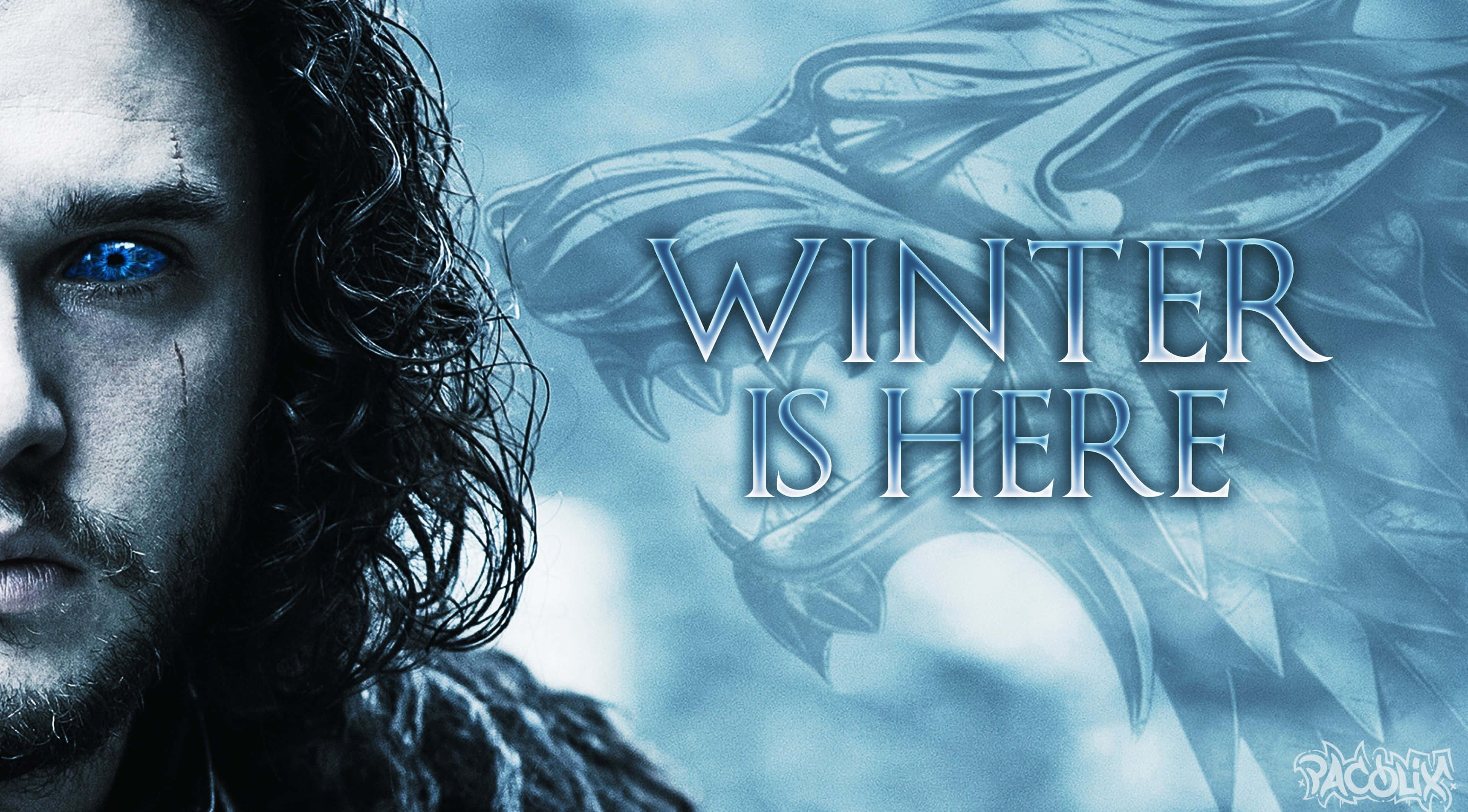 Iarna a sosit în Game of Thrones Fundal