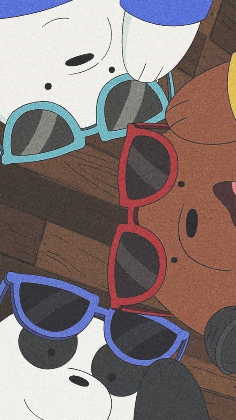Ice Bear Desenul Animats We Bare Bears Fundal