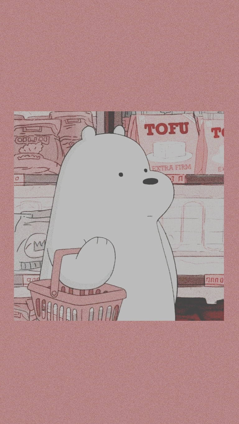 Ice Bear Estetică Moale Fundal