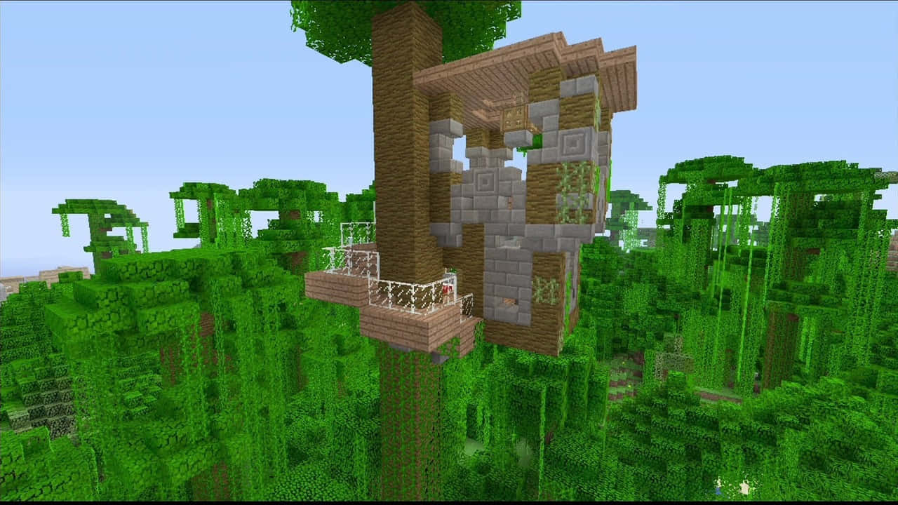 idei de casă în copac Minecraft idei de casă în copac Minecraft Fundal