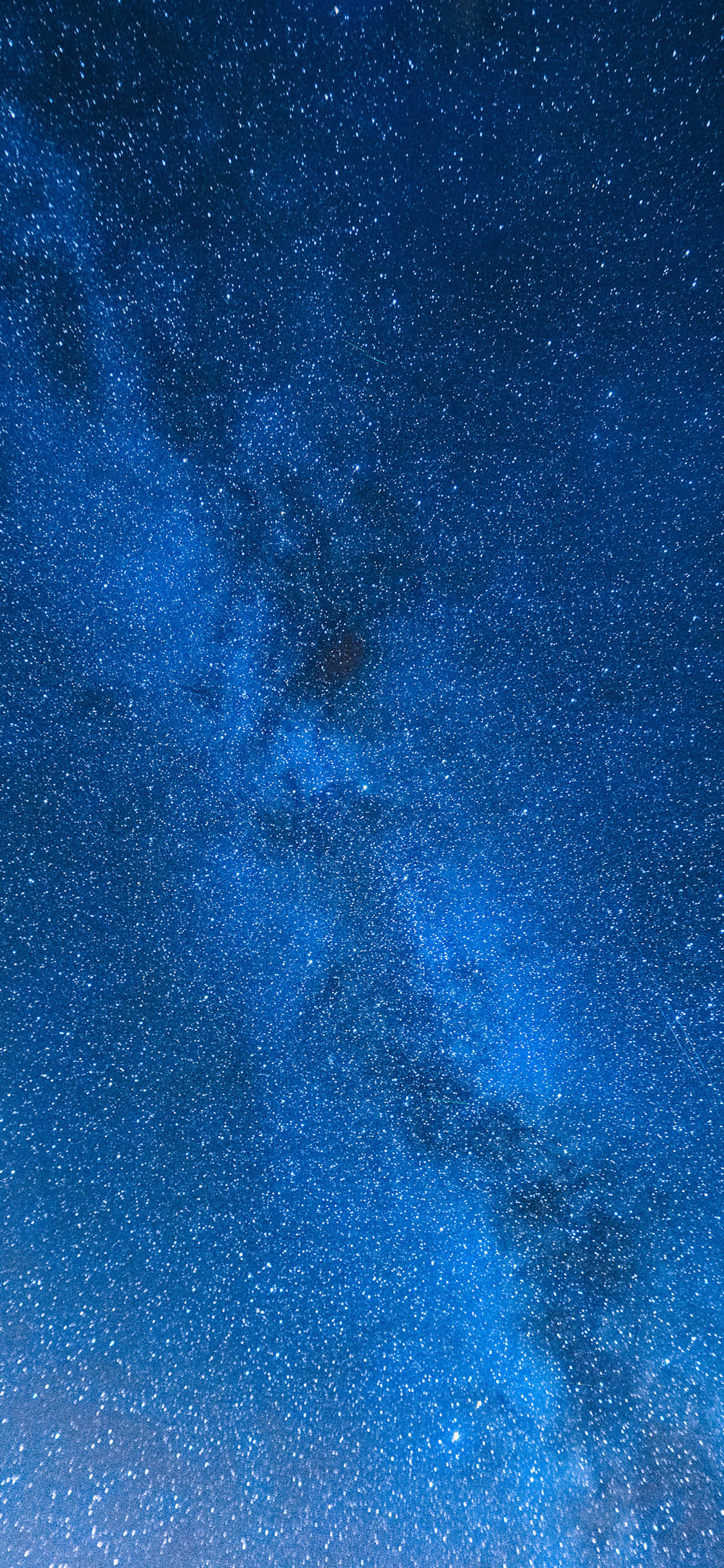 Ieși din Lumea Ta cu un Blue Galaxy iPhone! Fundal