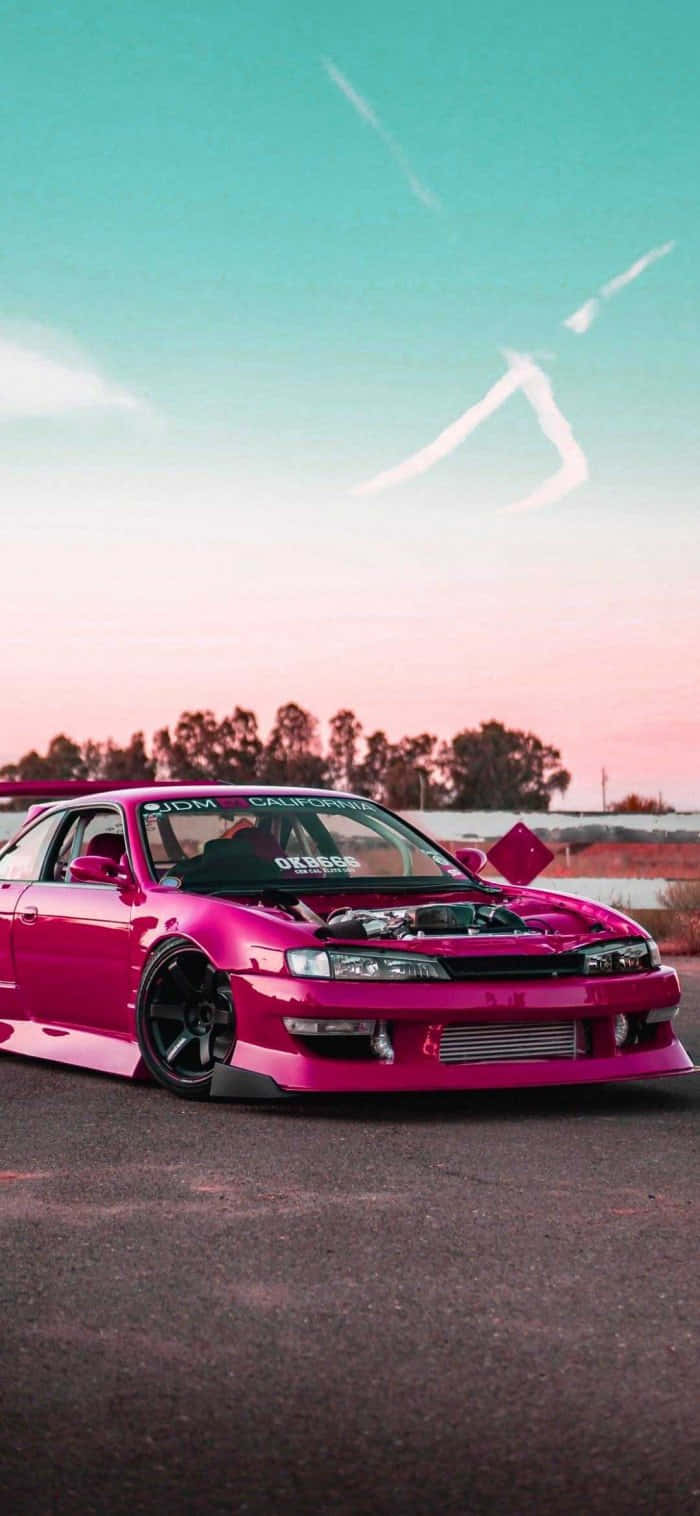 Iluminează noaptea cu această mașină sport JDM spectaculoasă Fundal