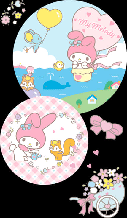 Cele mai populare produse - My Melody, descărcare HD PNG — Drăguț Fundal
