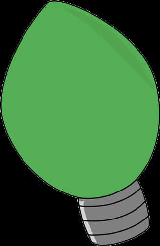 Ilustrație cu bec verde de Crăciun Fundal