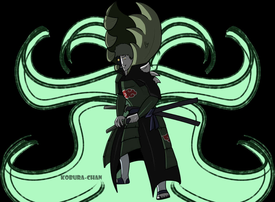 Ilustrație Itachi Uchiha Susanoo Fundal