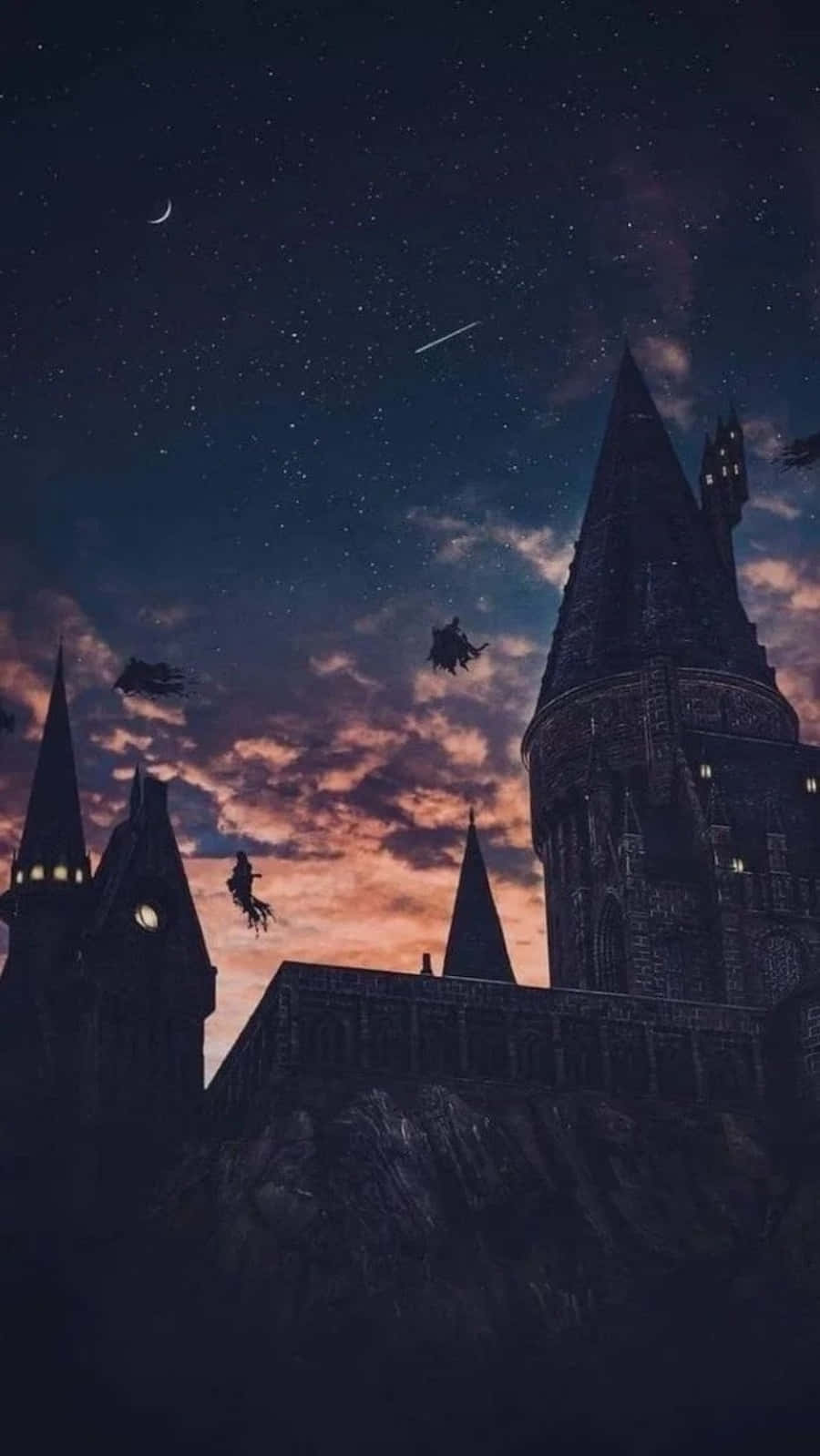 Imaginația te poartă la Hogwarts Fundal