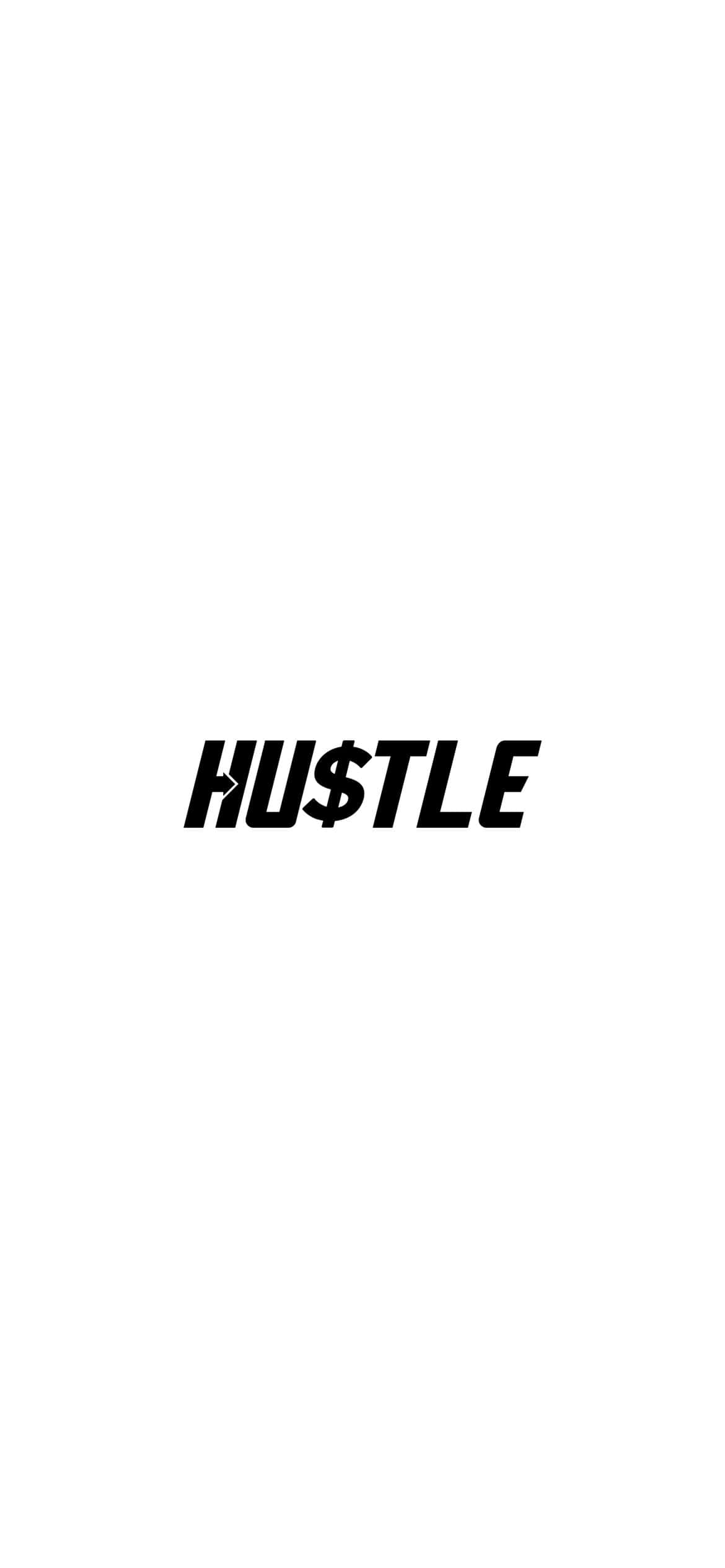 imagine alb-negru a cuvântului hustle Fundal