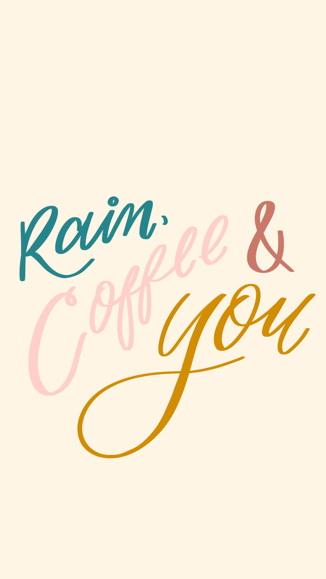 Imagine cu Citate de Caligrafie cu Cafea Fundal