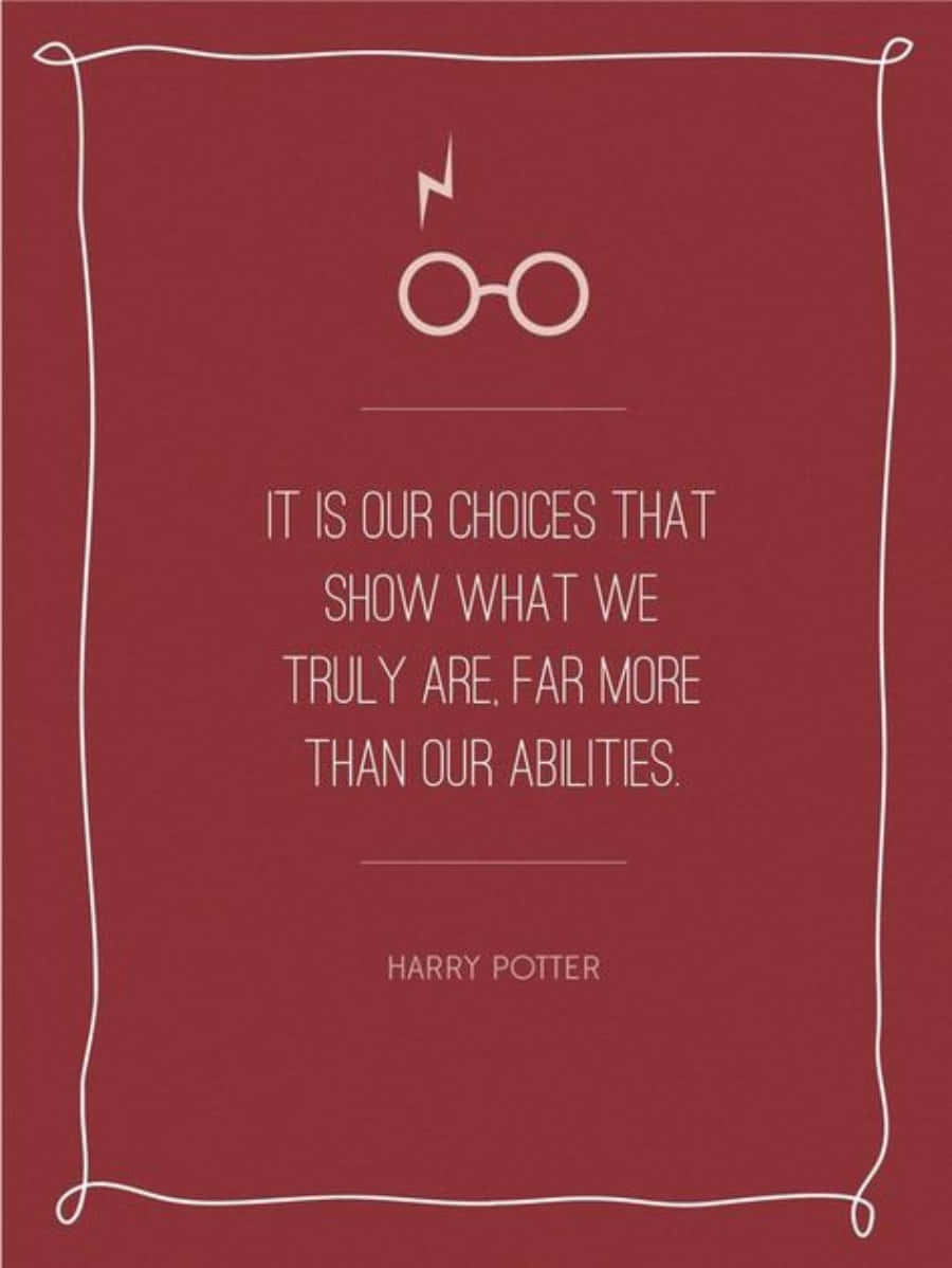 Imagine de fundal inspirată din citate Harry Potter Fundal