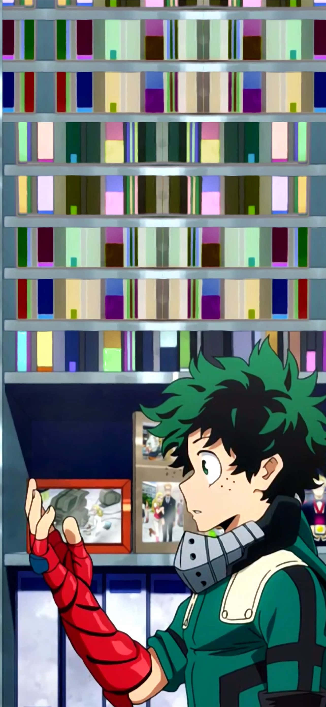 Cute Deku Staring At His Hand Picture Fundal