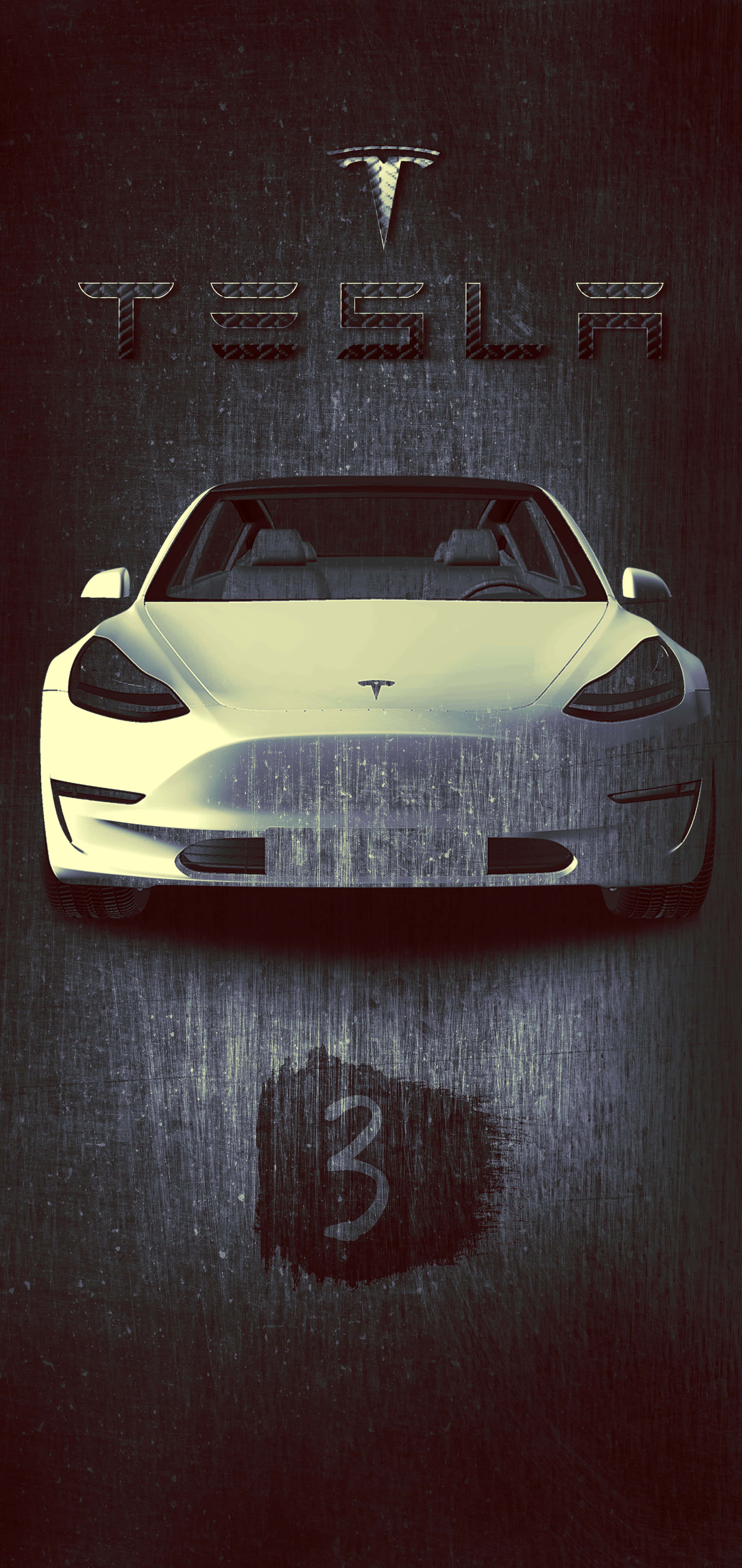 Imagine Încarcarea unui Tesla cu un iPhone Fundal