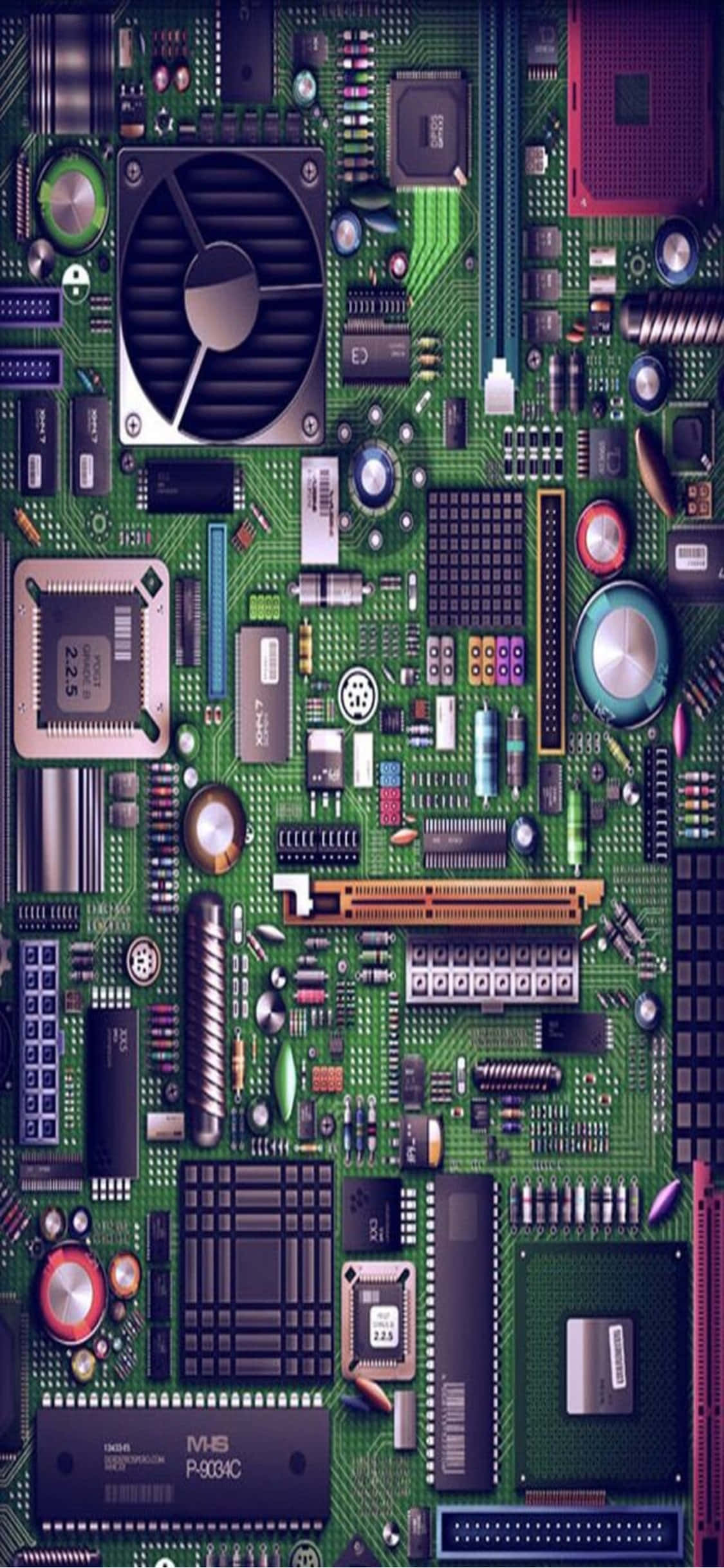 Imagine "iPhone X face un PC desktop perfect" Fundal