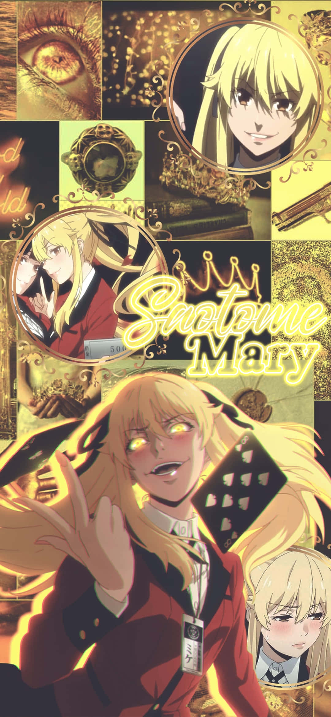 Kakegurui Mary Saotome Imagine Fundal