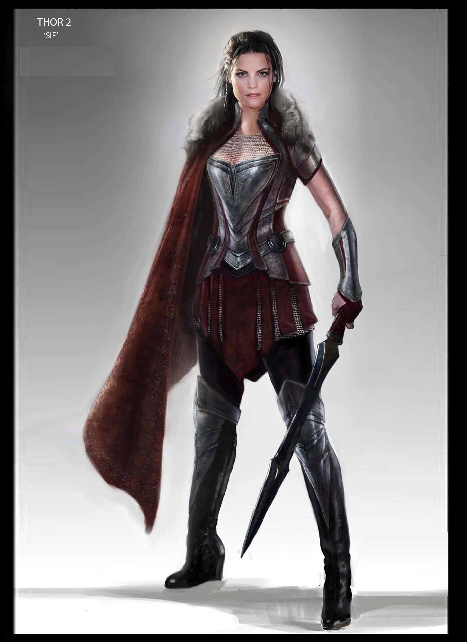 Imagine Lady Sif – Fecioara Scut a Asgardului Fundal