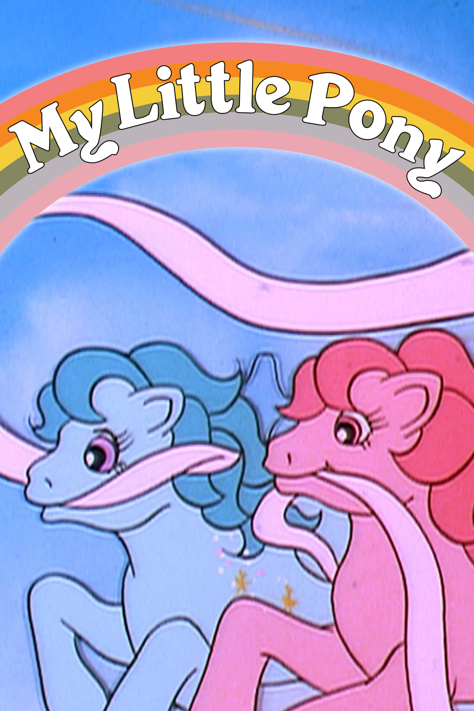 Imagine My Little Pony Rainbow Dash și Pinkie Fundal