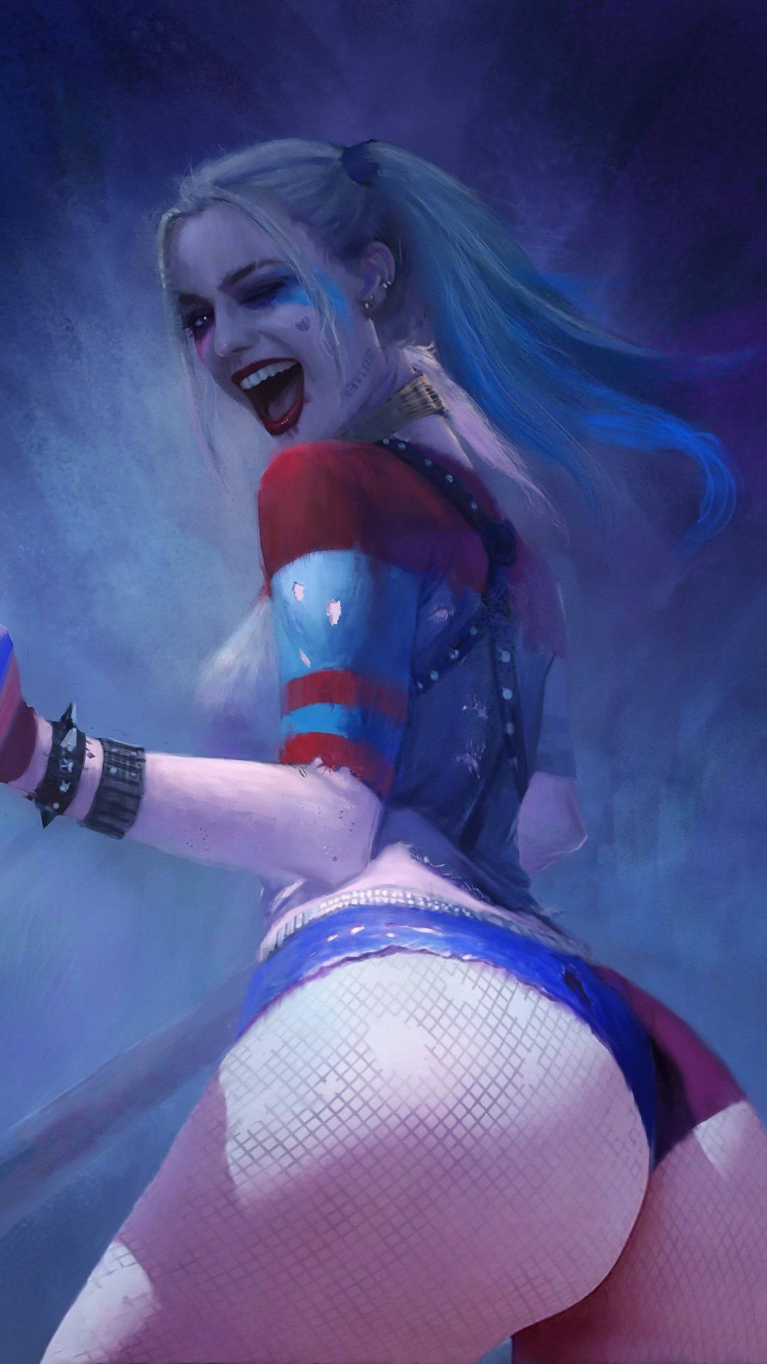 Imagine sexy 4K cu Harley Quinn Fundal