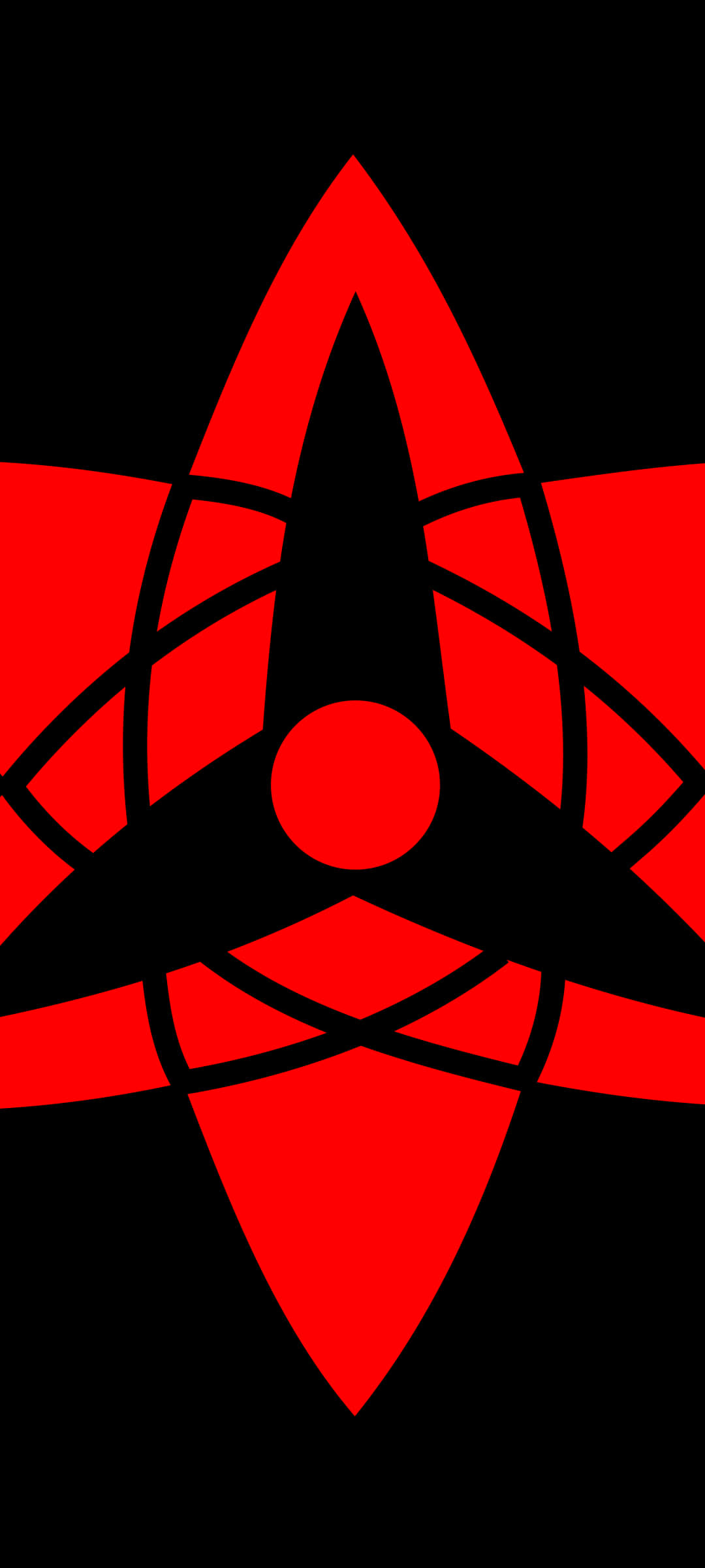 Imagine Mystic Minimalist Sharingan Fundal