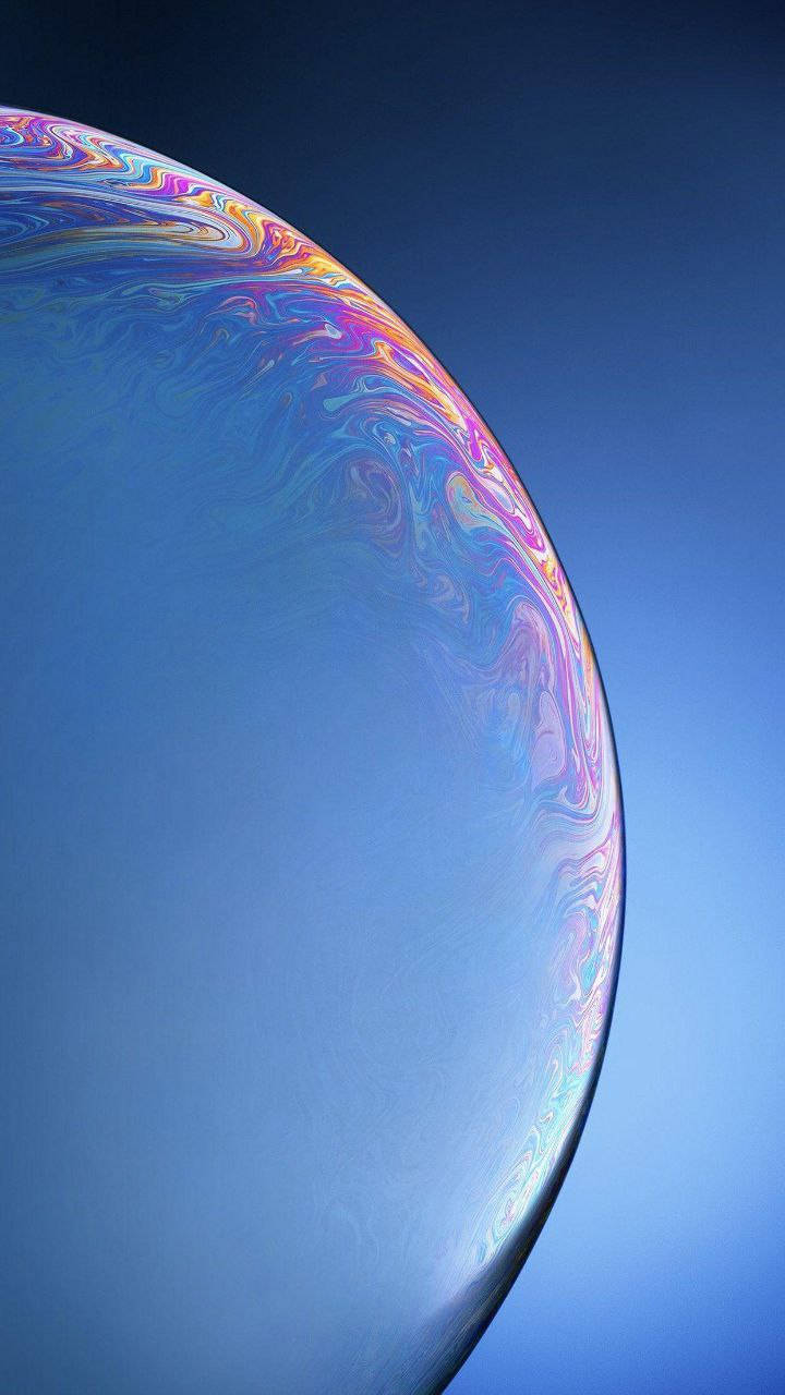 Imagine Vie cu Bule Multicolore pe un iPhone 7 Original Fundal
