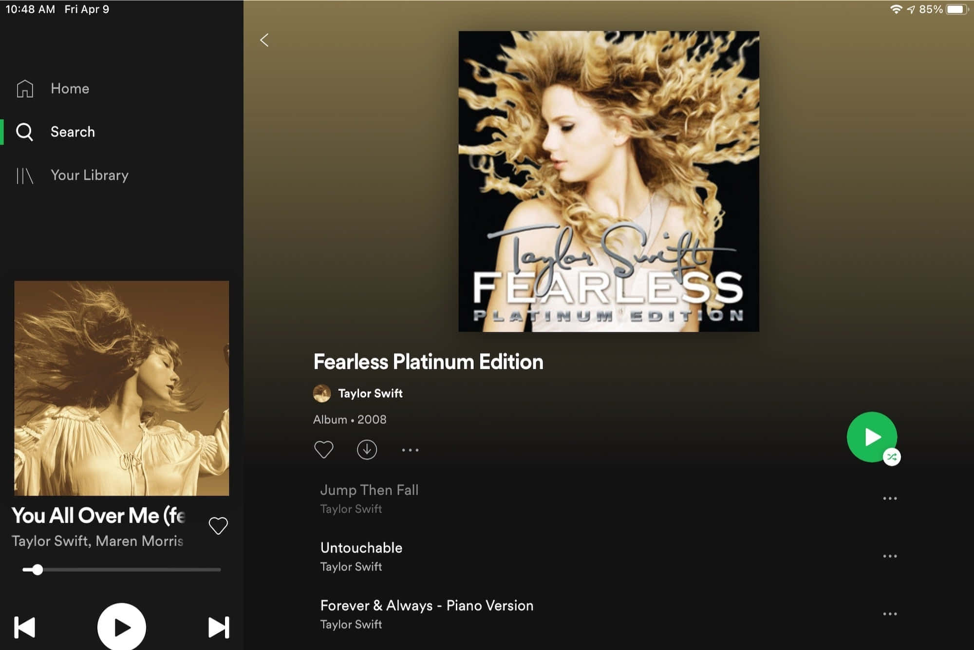Imagini album cântec Taylor Swift Fundal