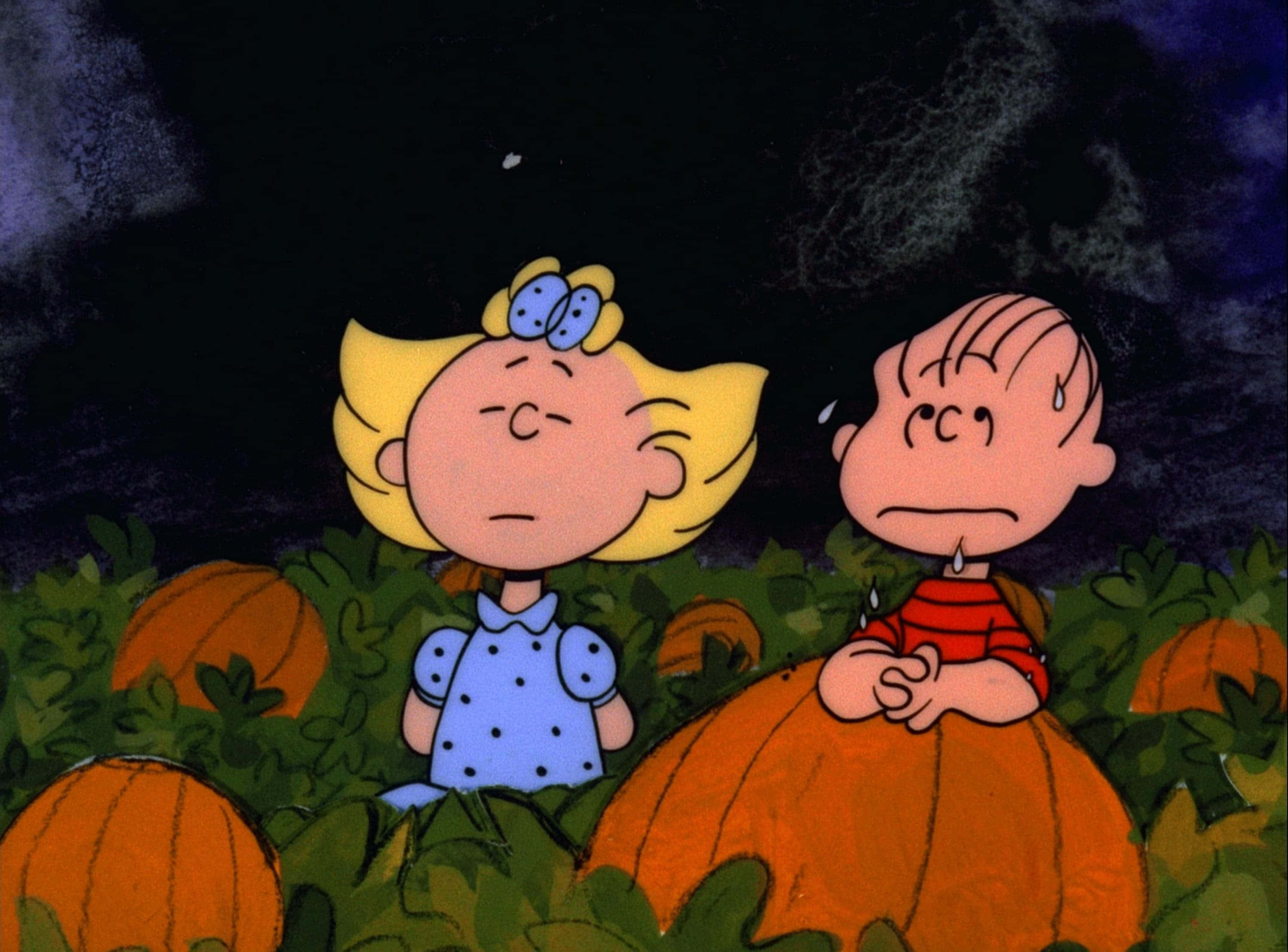Imagini Charlie Brown de Halloween Fundal