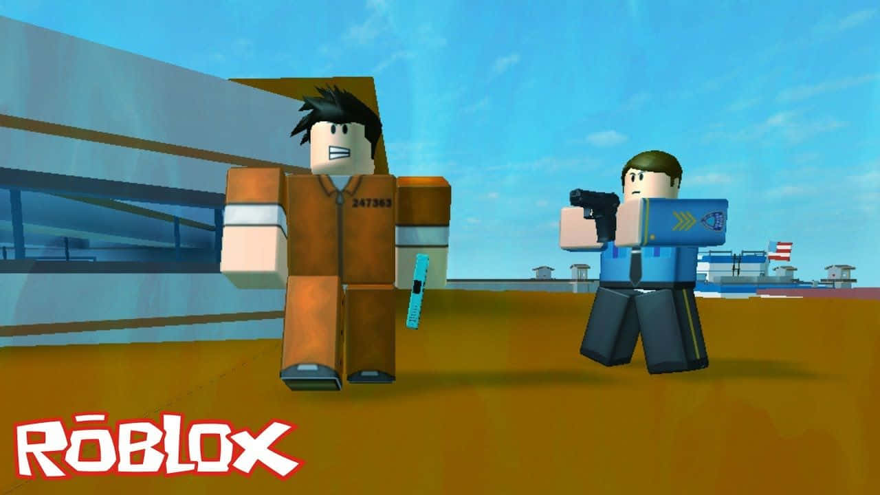 Imagini cool cu Roblox Fundal