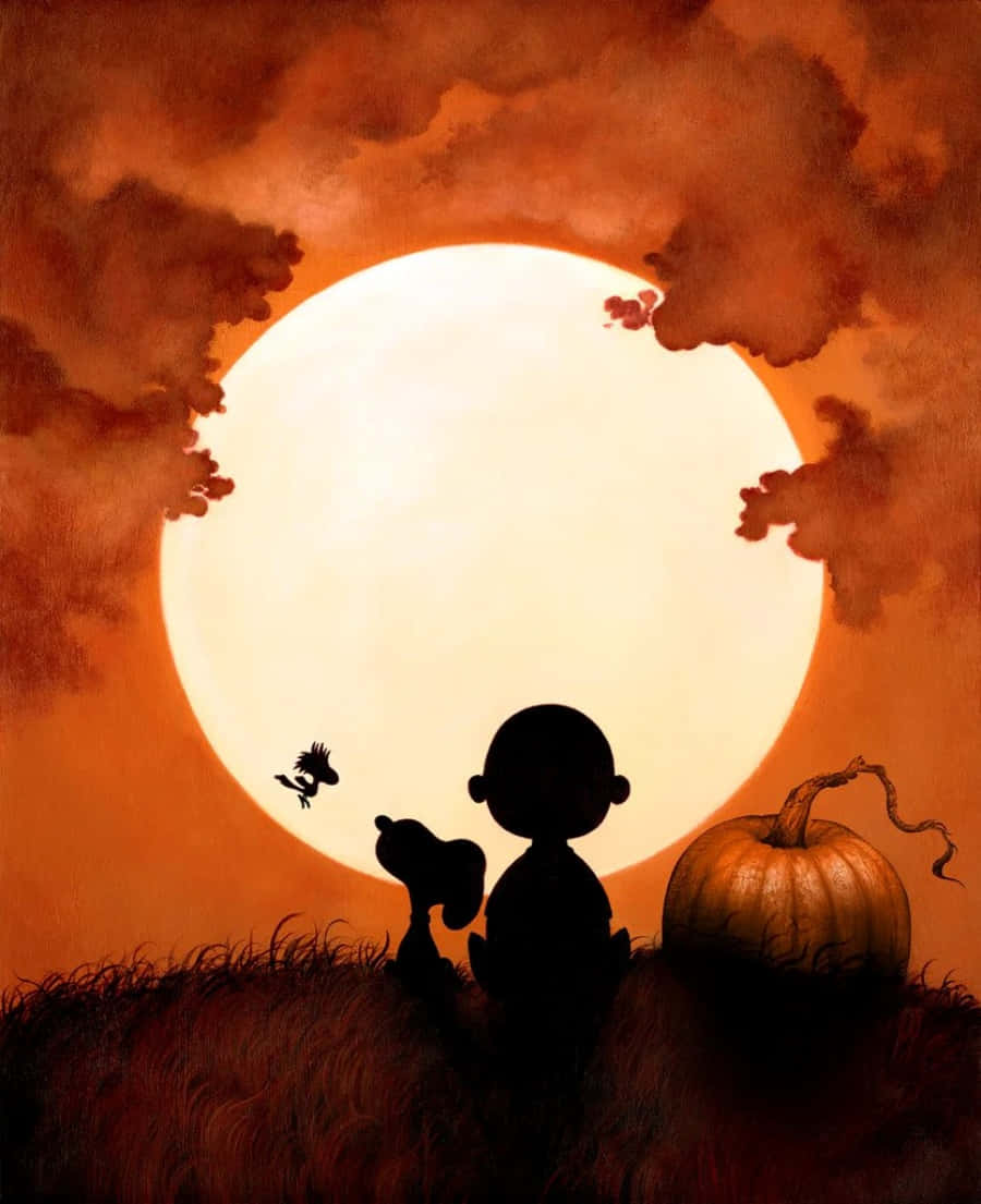 Imagini cu Charlie Brown de Halloween Fundal