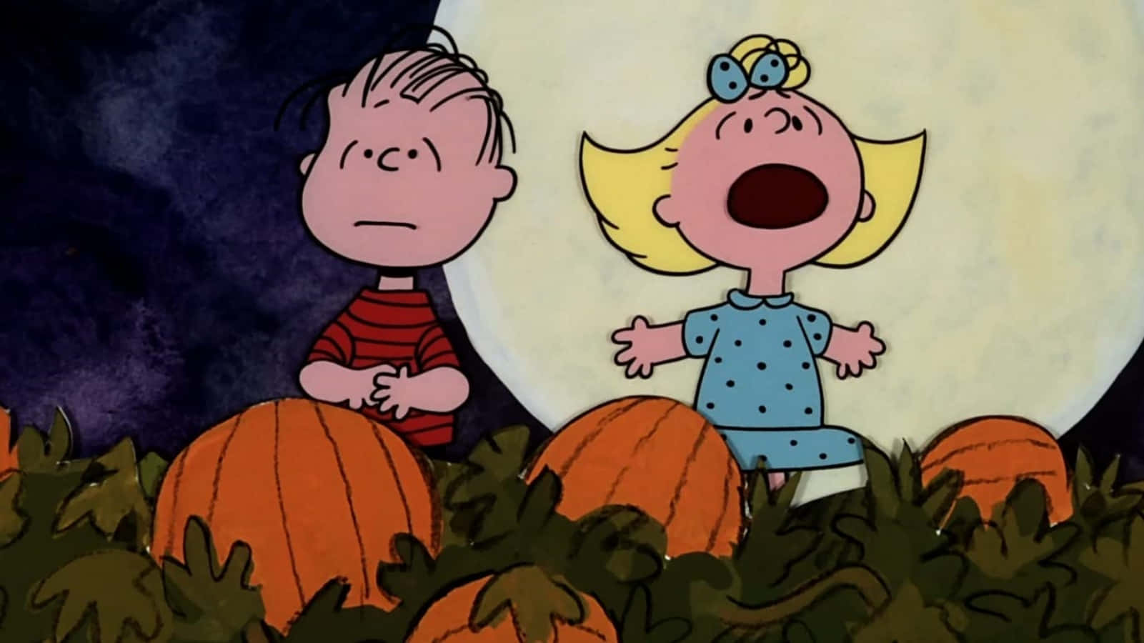 Imagini cu Charlie Brown de Halloween Fundal